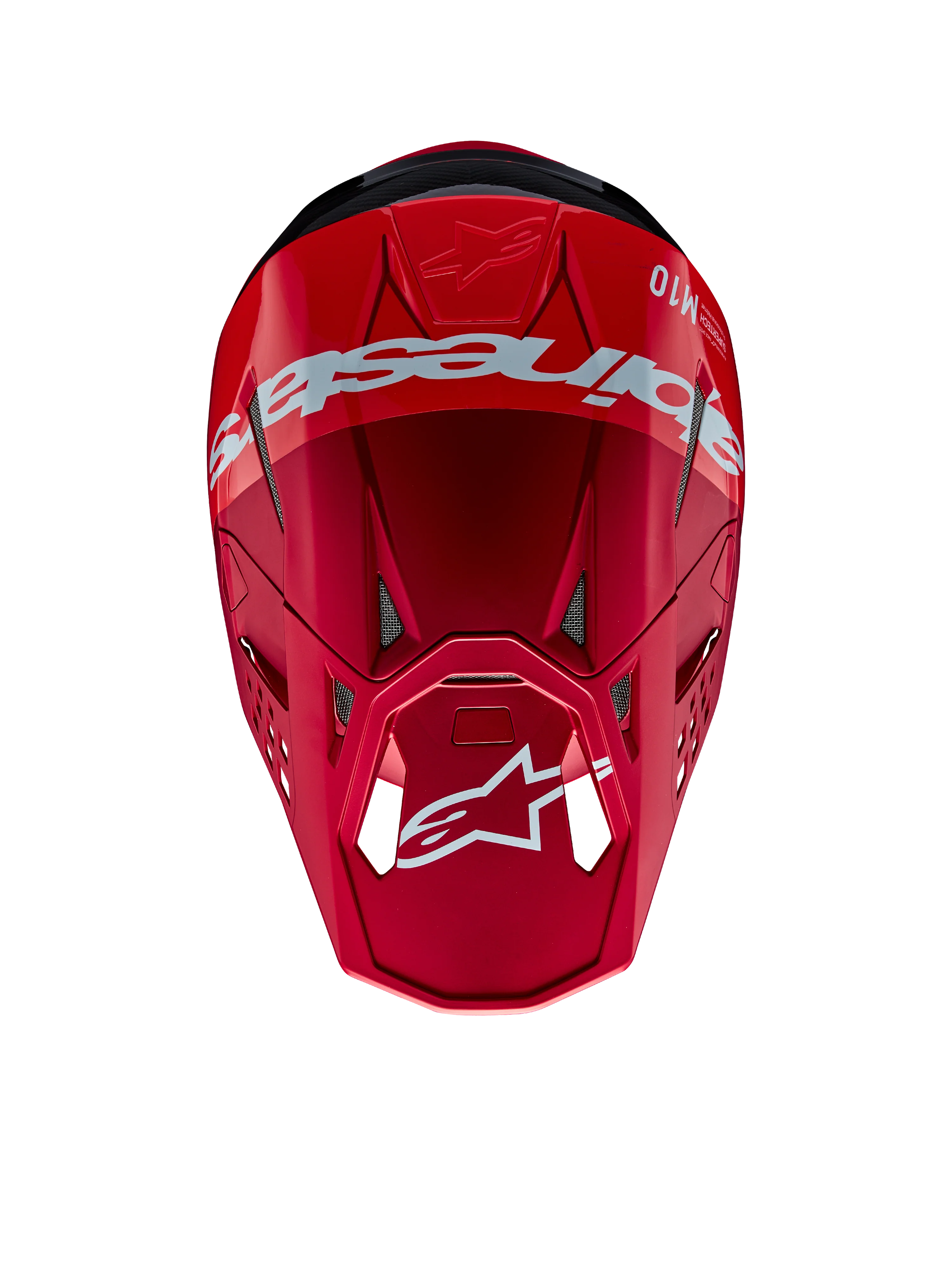 Casco Moto Alpinestars Supertech S-M10 Flood Rojo Fluor