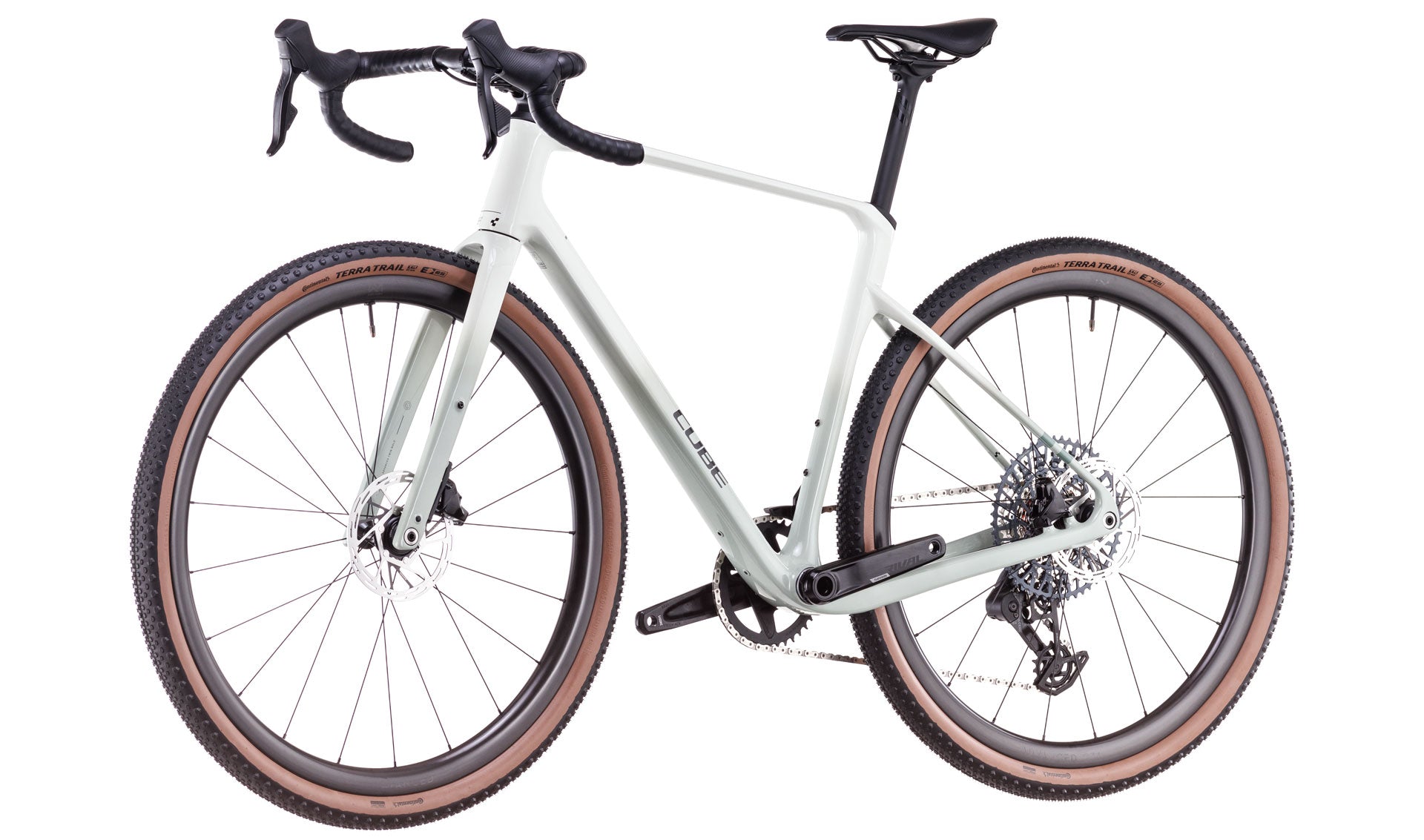 Bicicleta Gravel Cube Nuroad C:62 EX Desertstone´n´Green