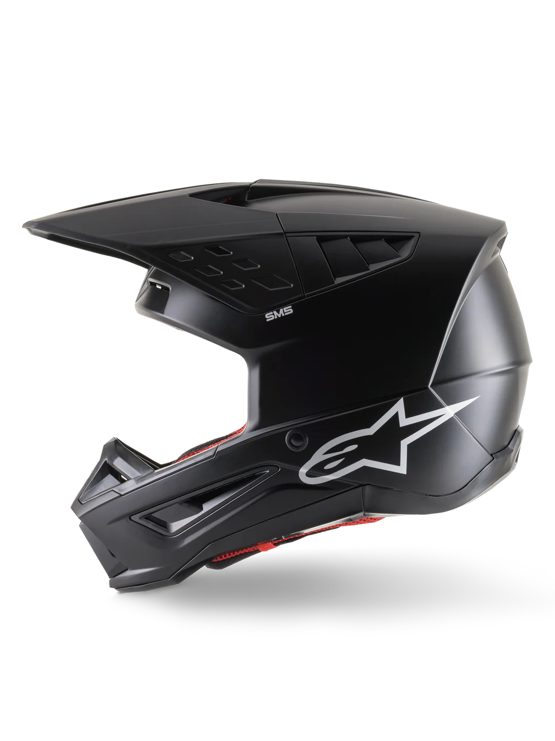 Alpinestars Casco Moto SM5 Solid ECE 22.06 Negro Mate