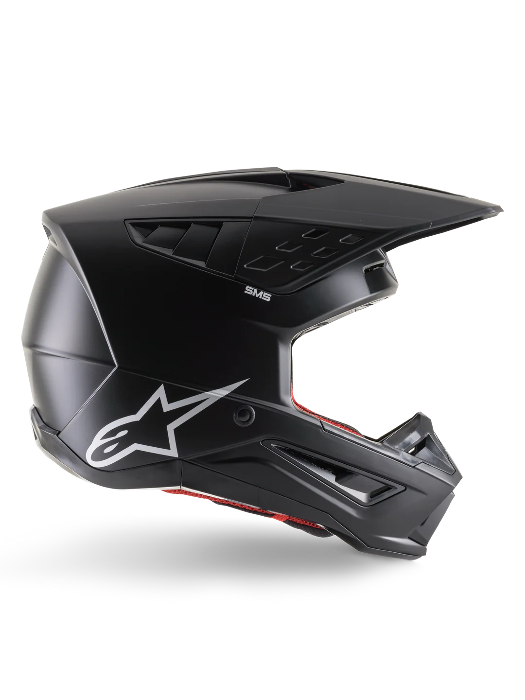 Alpinestars Casco Moto SM5 Solid ECE 22.06 Negro Mate