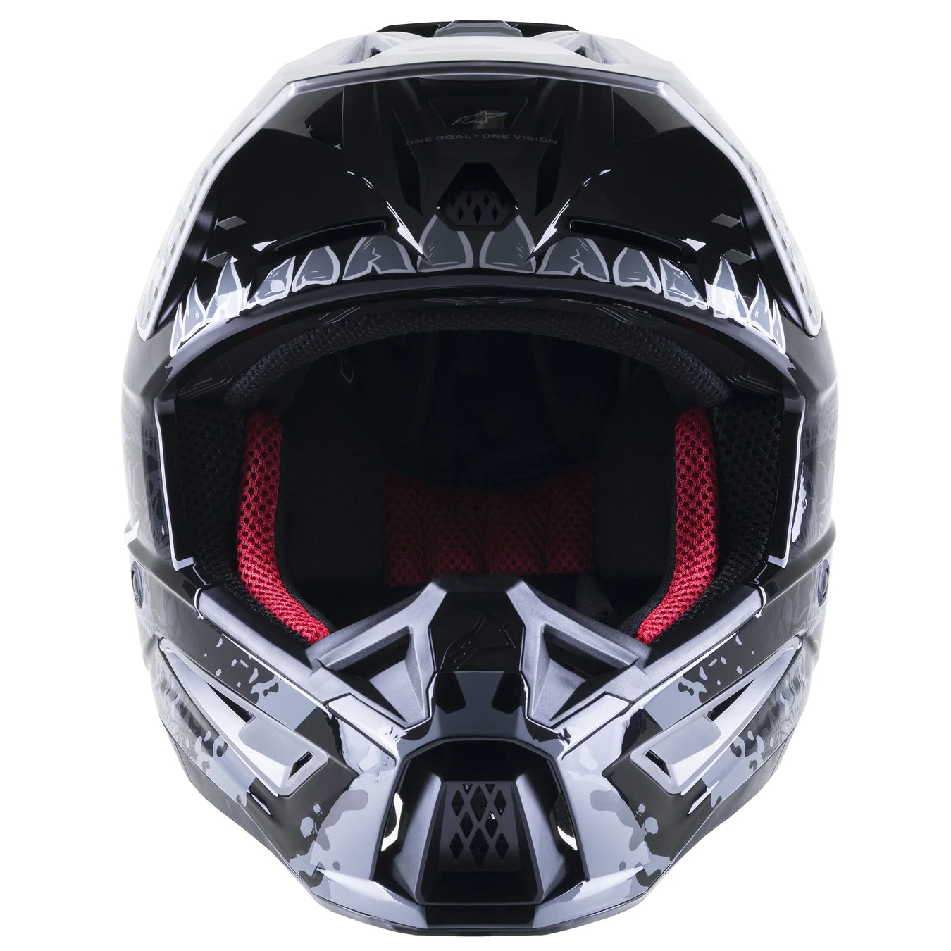 Casco Moto Alpinestars SM5 Solar Flare Negro