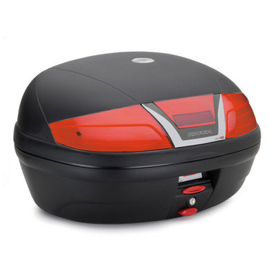 Kappa Top Case Monolock 46 Lt - Red - Rideshop