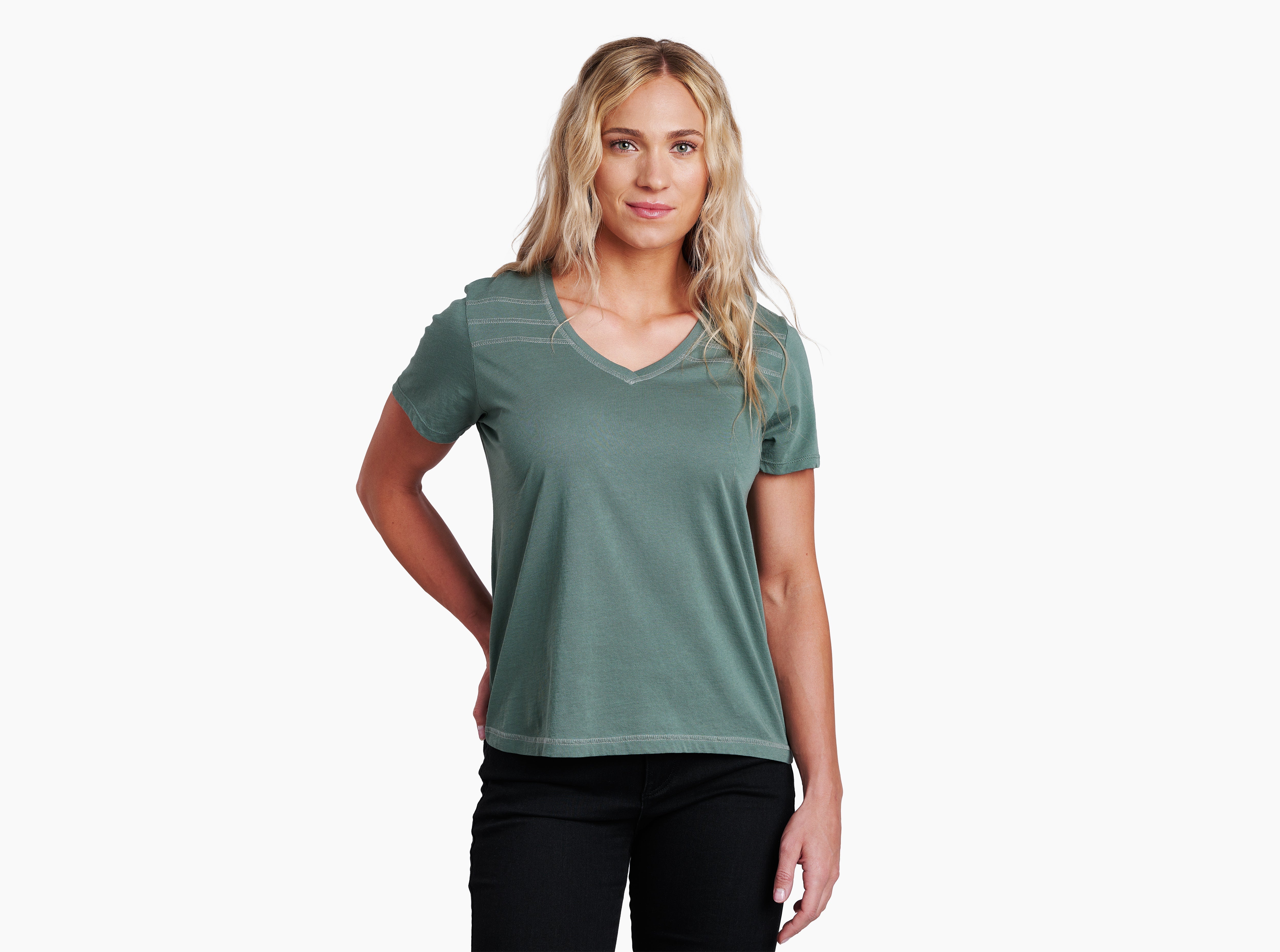 Polera Kühl Arabella V-neck SS