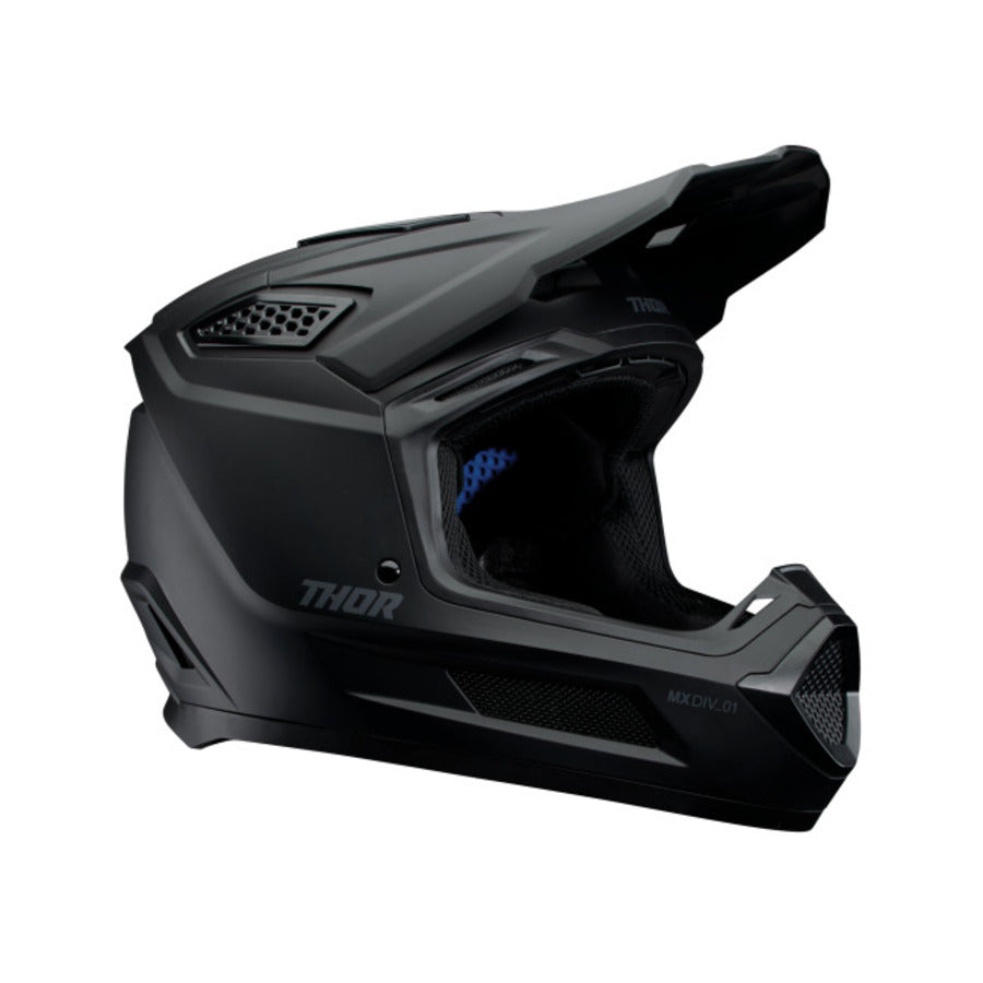 Casco Moto Thor Fleet Blackout Negro Matte
