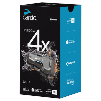 Cardo Freecom 4X Duo Intercomunicador Motos - Rideshop