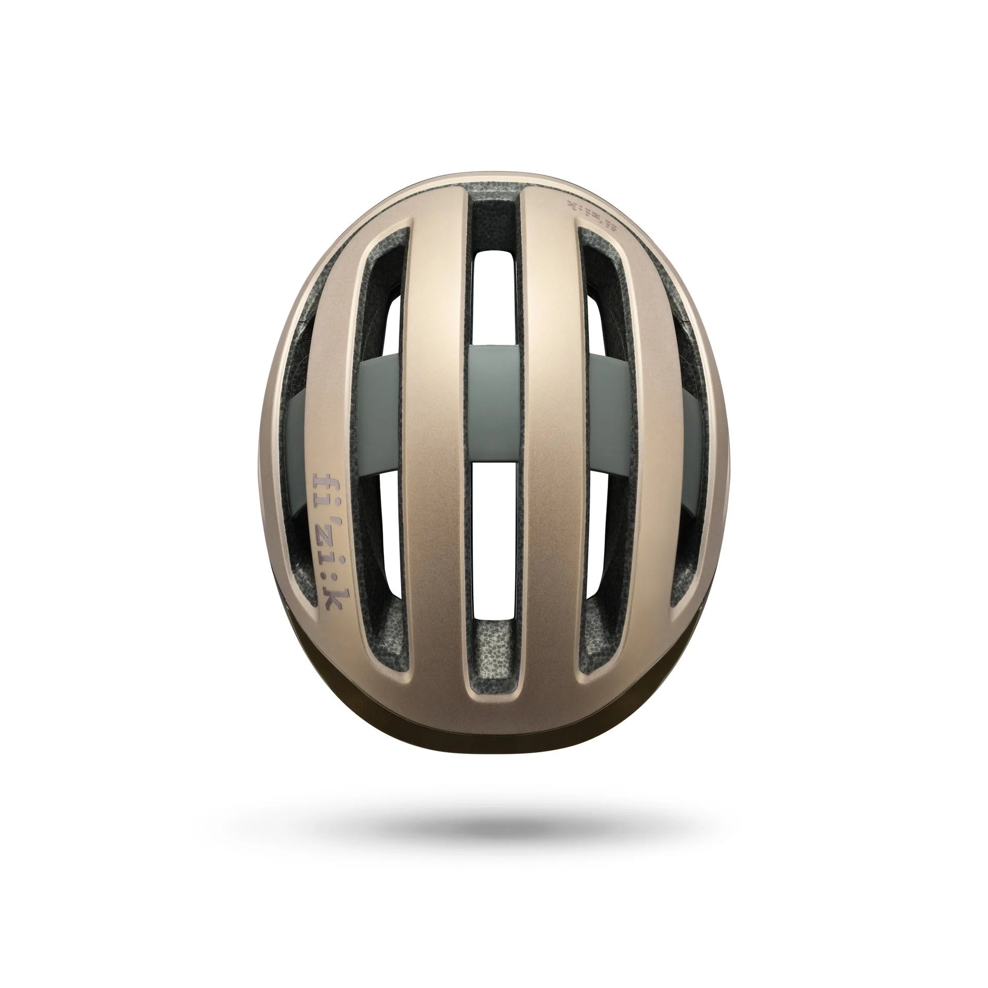 Casco Fizik Kudo + Luz Bronce
