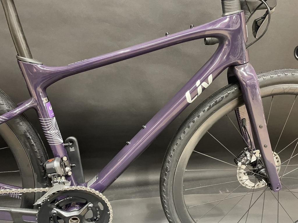Cuadro De Bicicleta Gravel Liv Devote Advanced Pro My22 Dark Purple