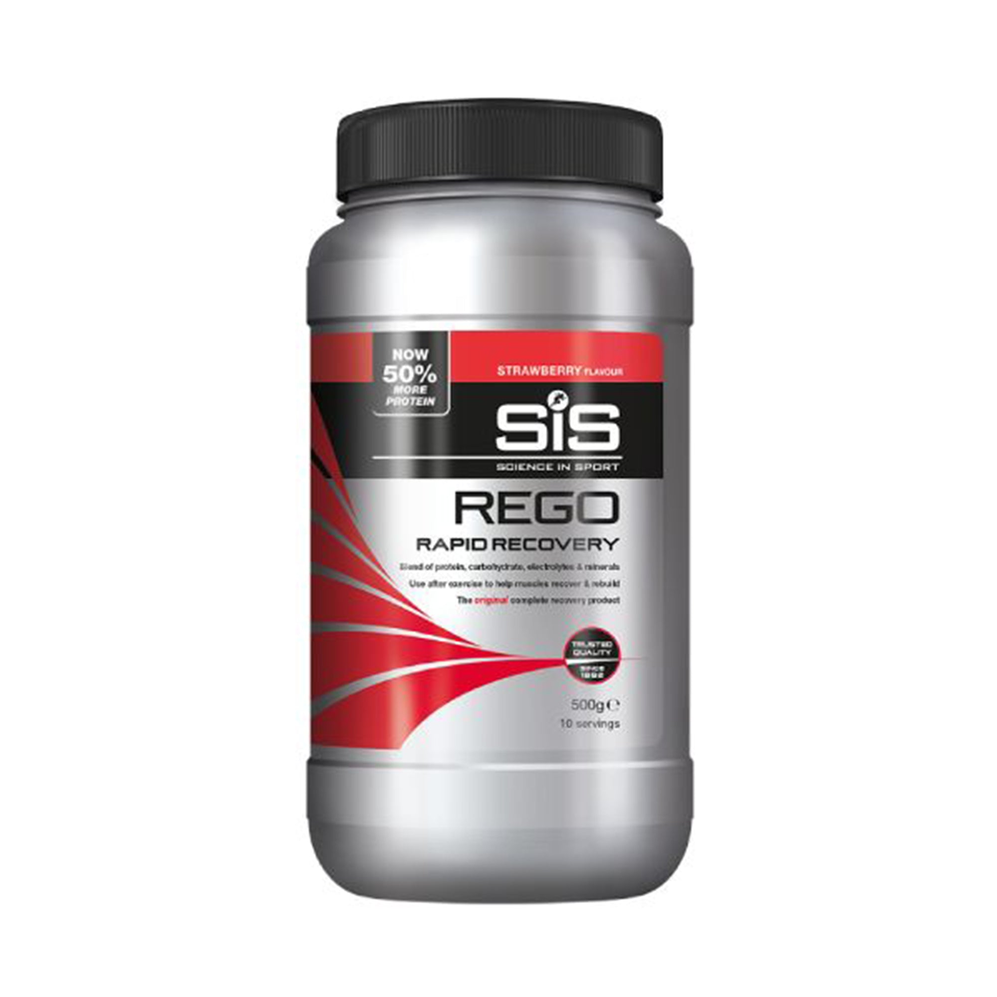 SIS Polvo Rego Recuperacion Rapida Frutilla Tarro 500g - Rideshop