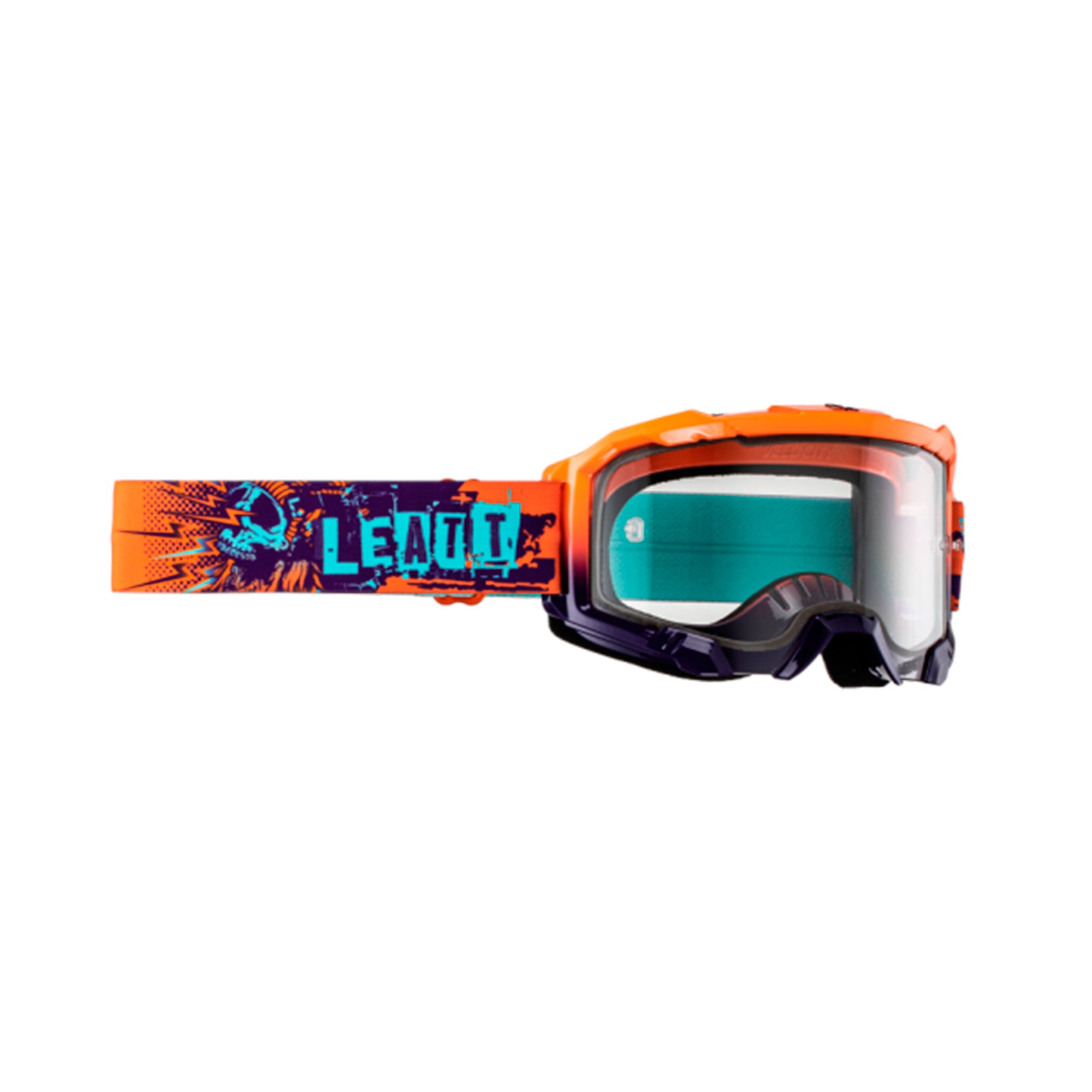 Leatt Antiparra Velocity 4.5 Orange Clear 83% - Rideshop