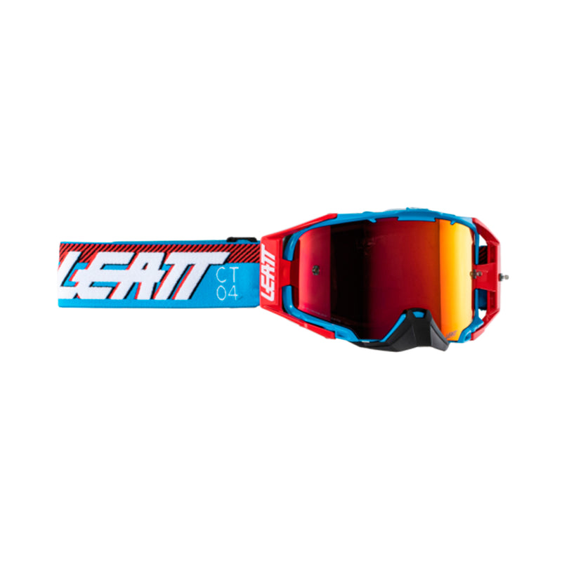 Leatt Antiparra Velocity 6.5 Iriz Cyan Red 28% - Rideshop