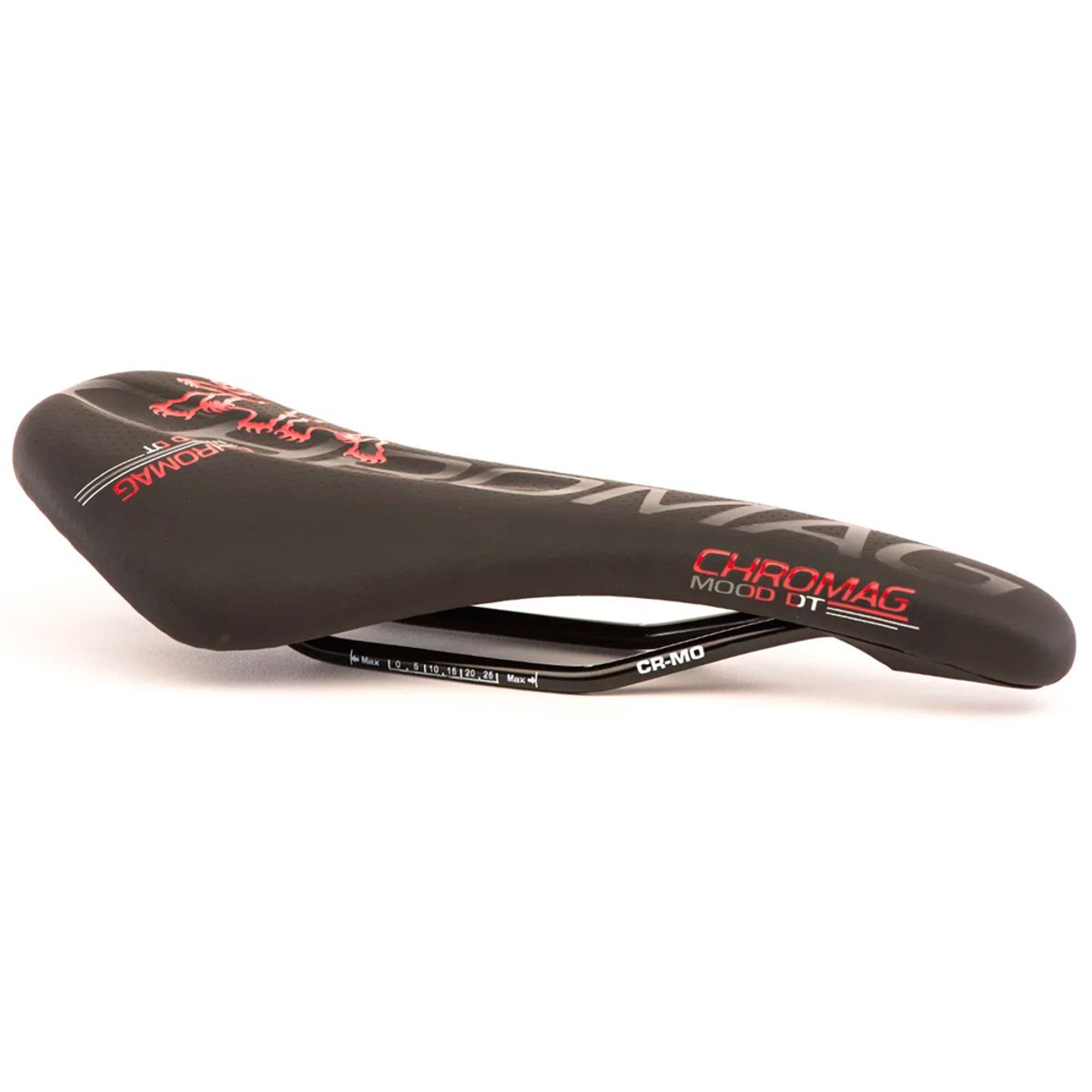 Chromag Asiento Mood DT Synt Chromo Rails Blk/Red - Rideshop