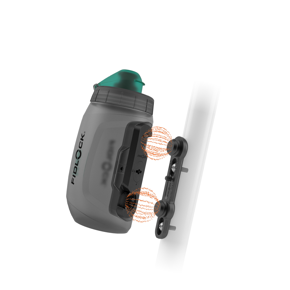 Botella Fidlock Twist 450 Antibacteriana Con Bike Base