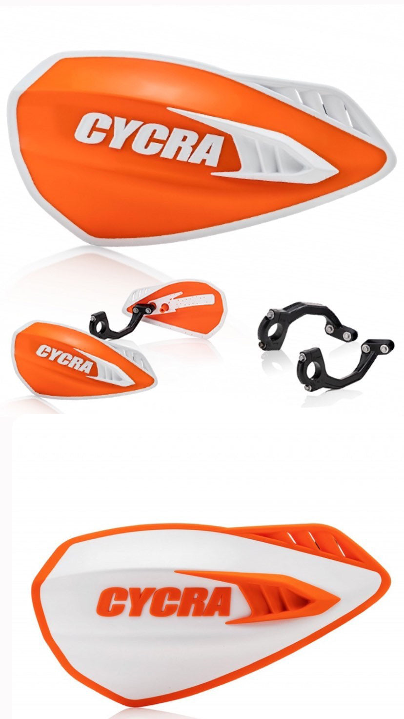 Cubre mano CYCRA CYCLONE NARANJO/BLANCO