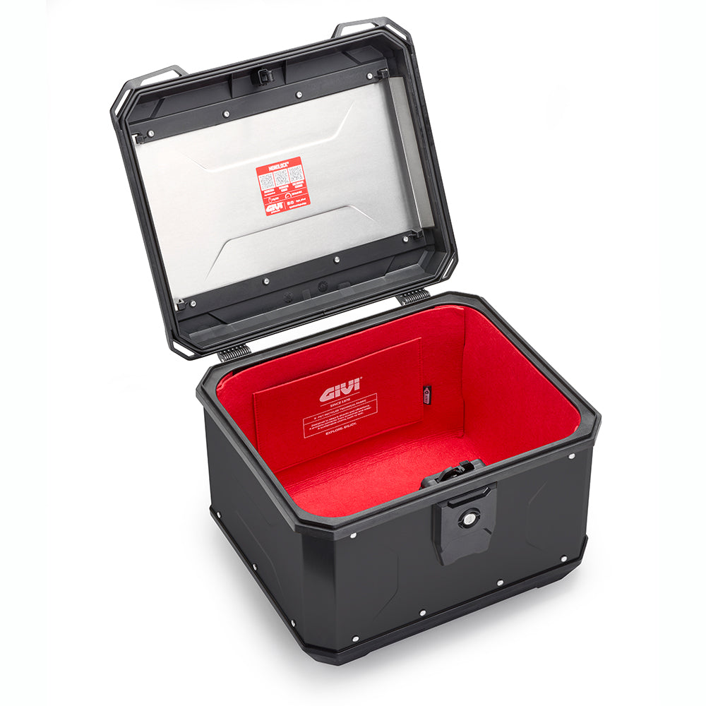 Maleta Topcase Alpina 44Lt Aluminio
