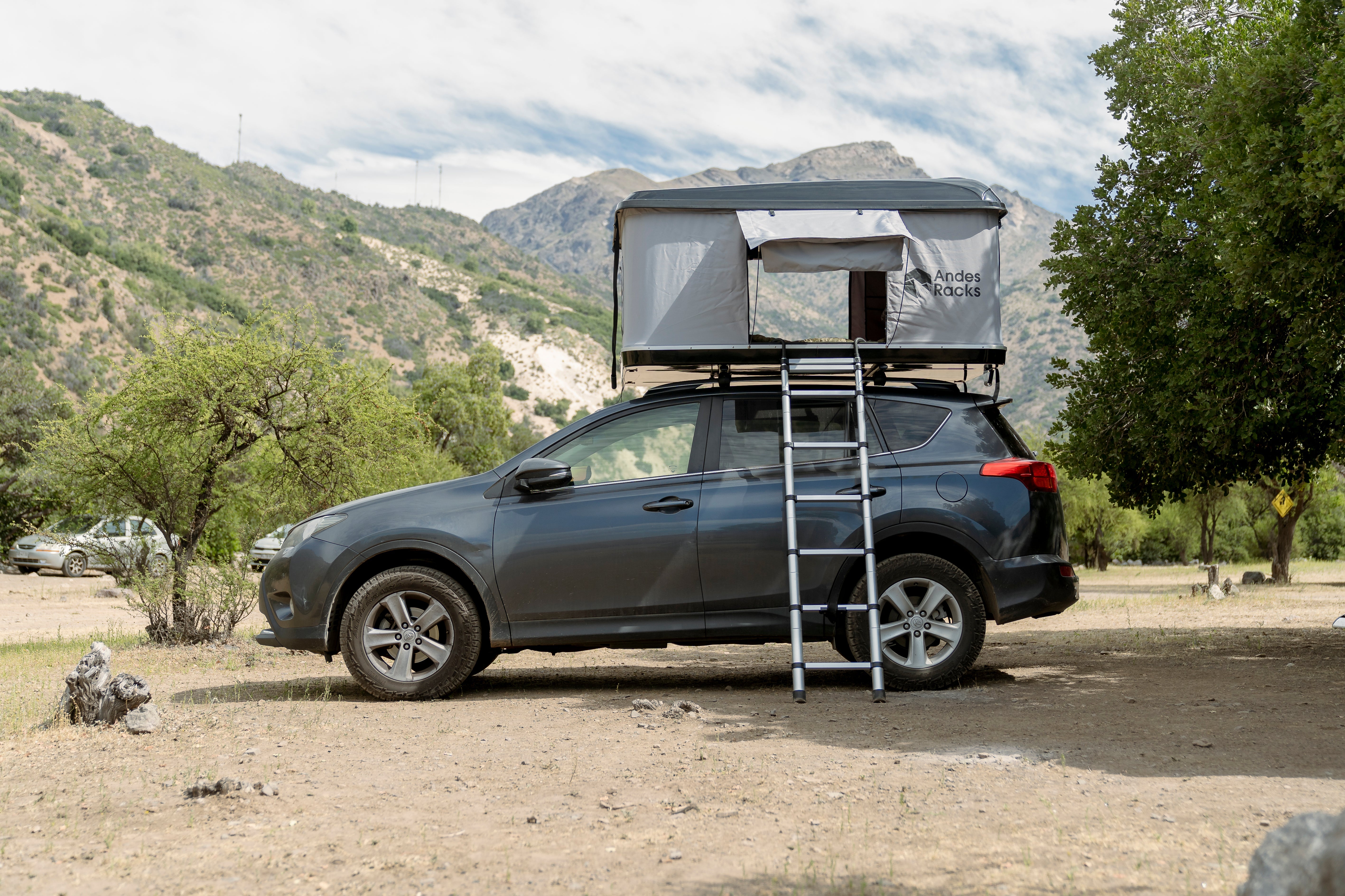 Carpa de techo ABS vertical, 2 a 3 personas AndesRacks