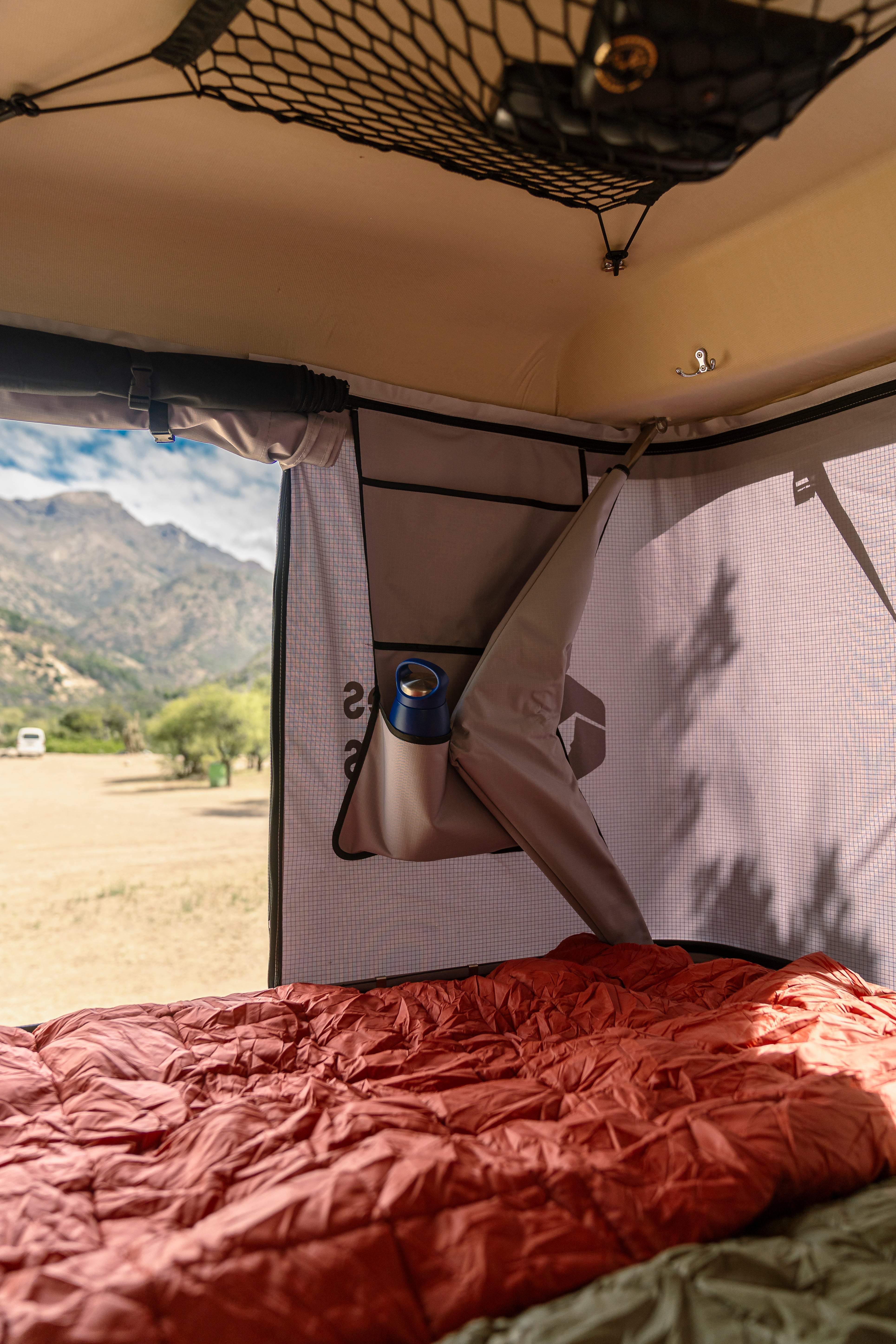 Carpa de techo ABS vertical, 2 a 3 personas AndesRacks