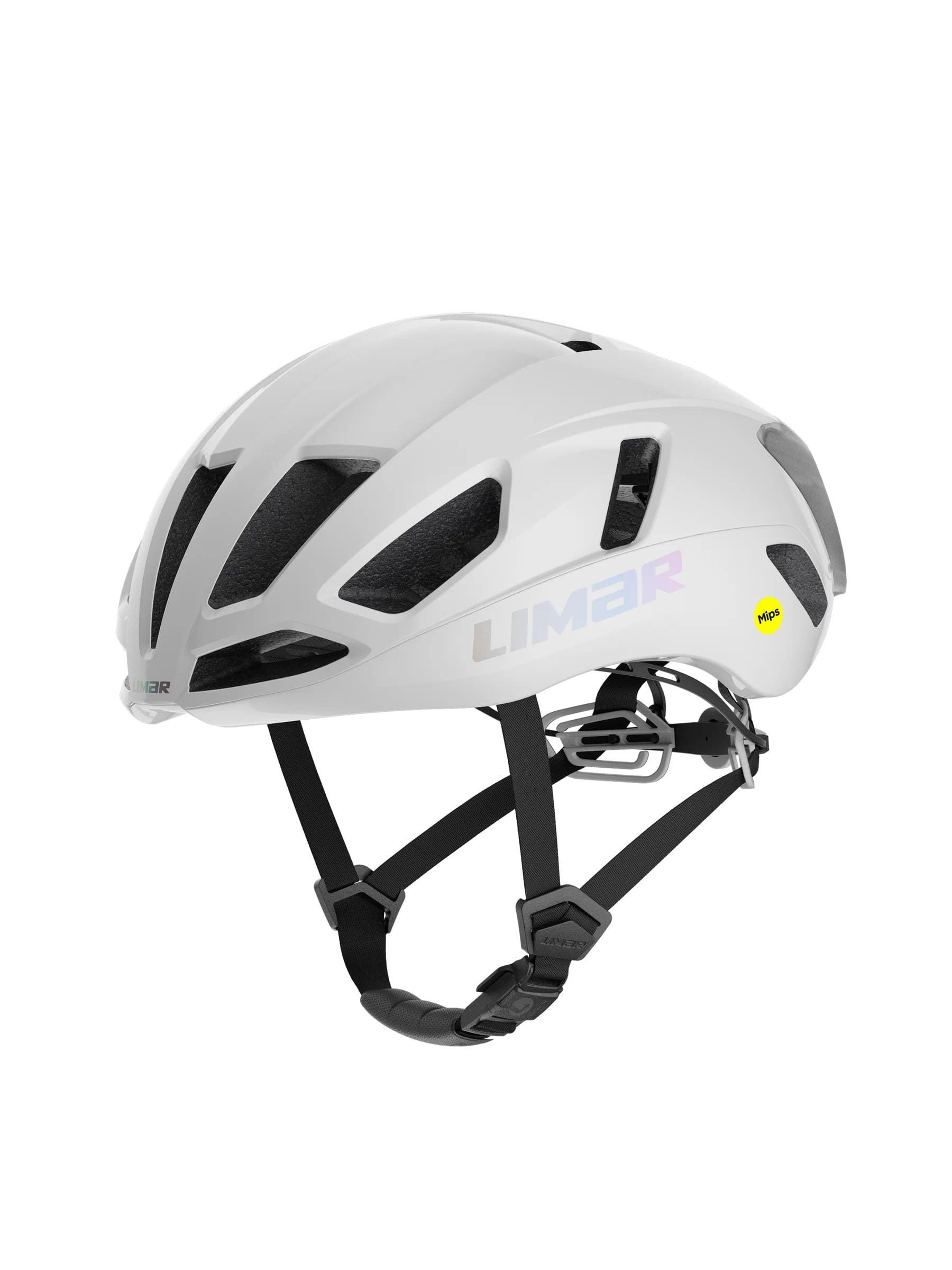 Casco Bicicleta Limar Air Atlas + Mips (Blanco + Iridiscente)