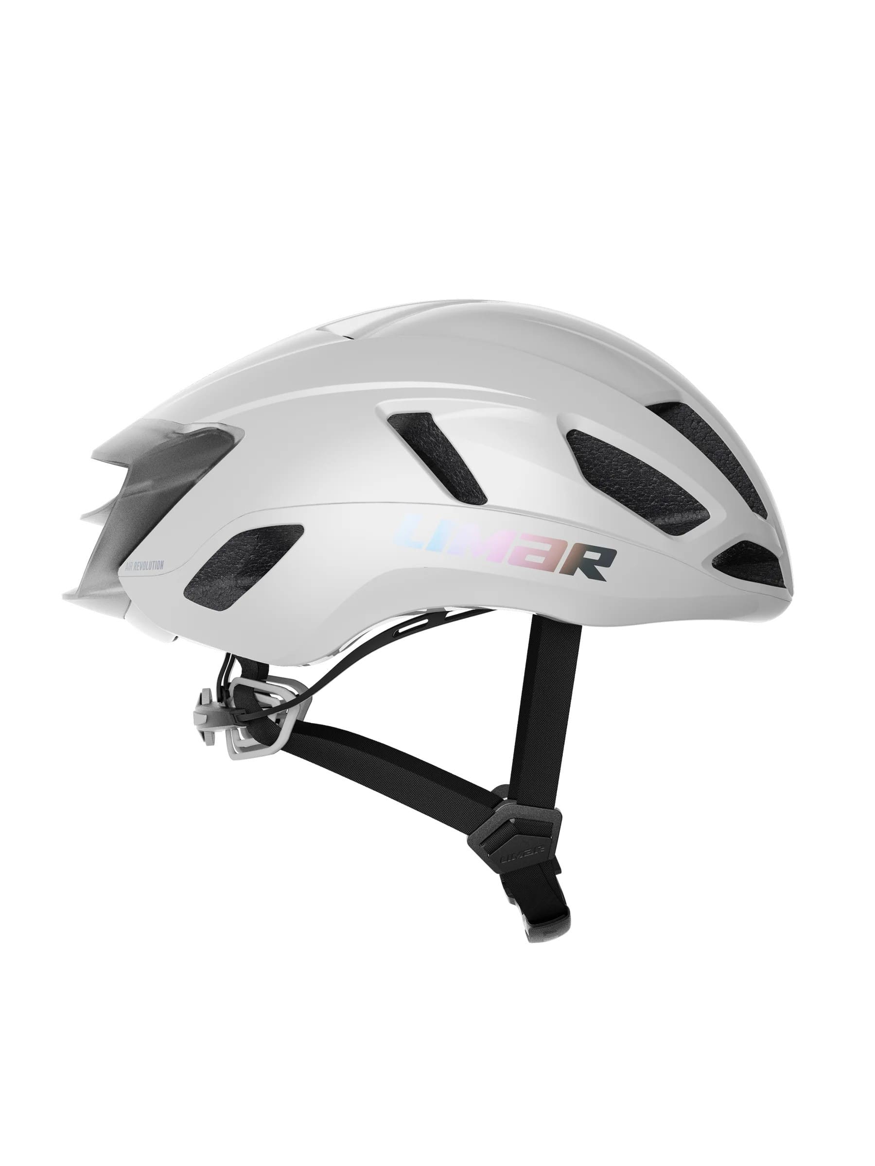 Casco Bicicleta Limar Air Atlas + Mips (Blanco + Iridiscente)