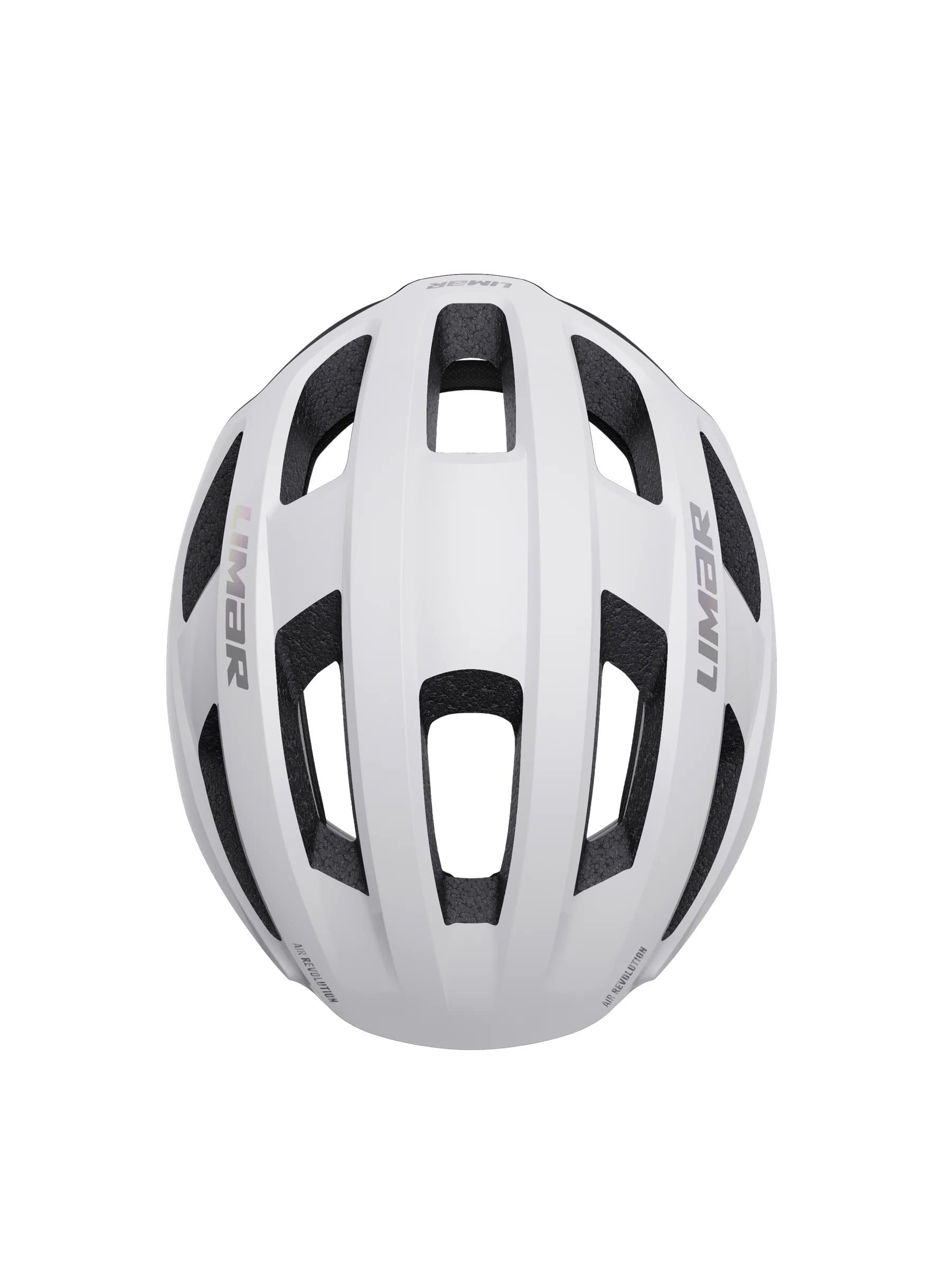 Casco Bicicleta Limar Air Stratos + Mips (Blanco + Iridiscente)