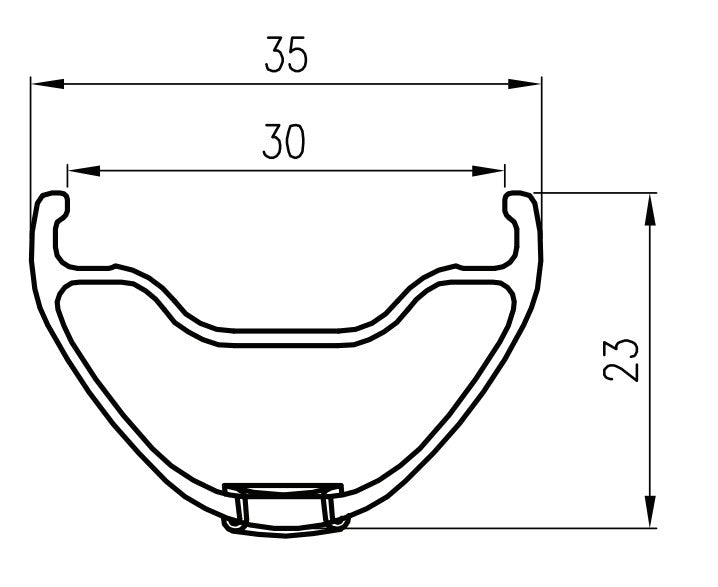 Alexrims Llanta SUPRA35 SSE 27.5" 32h