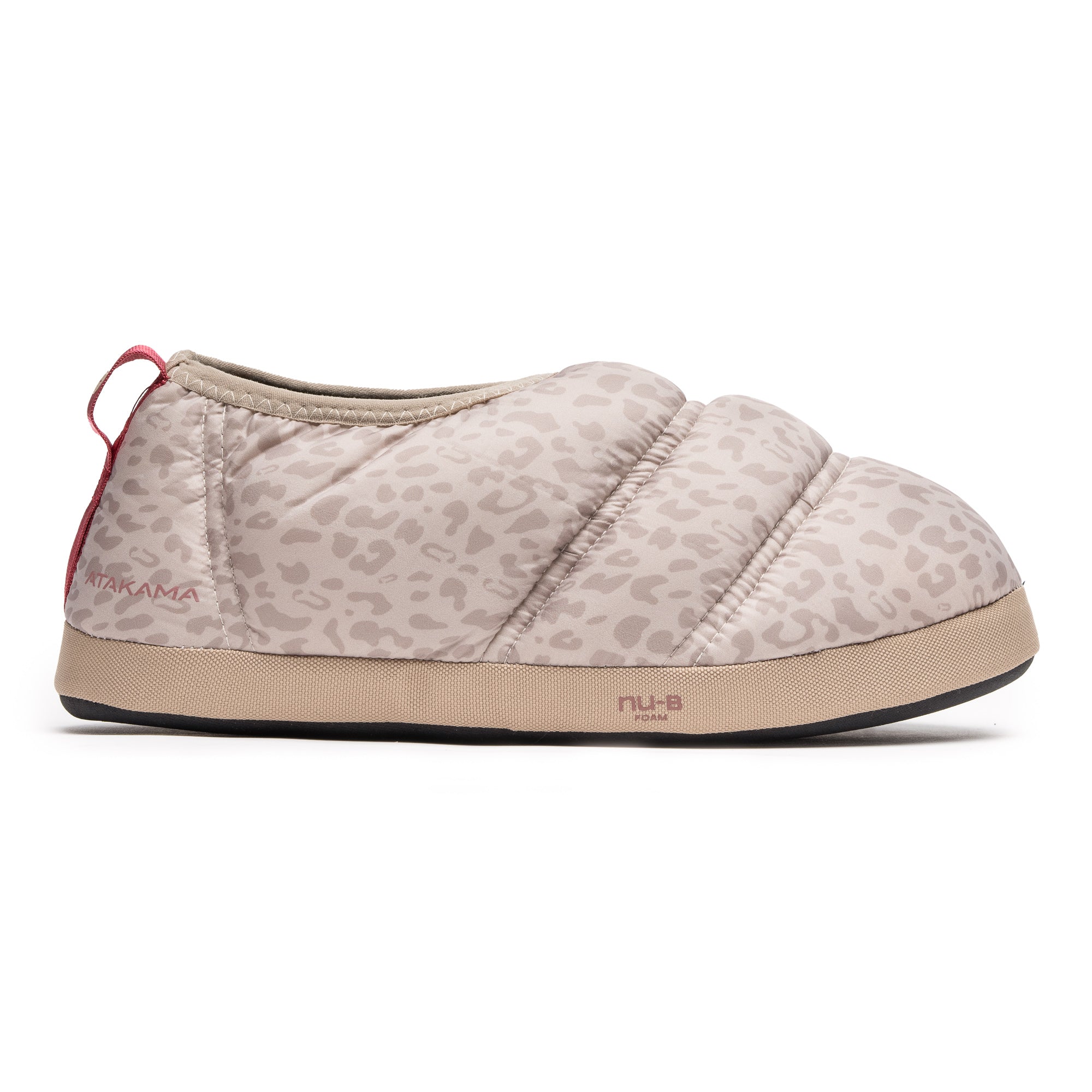 Pantuflas térmicas Futaleufú Nu-B Foam Animal Print Beige