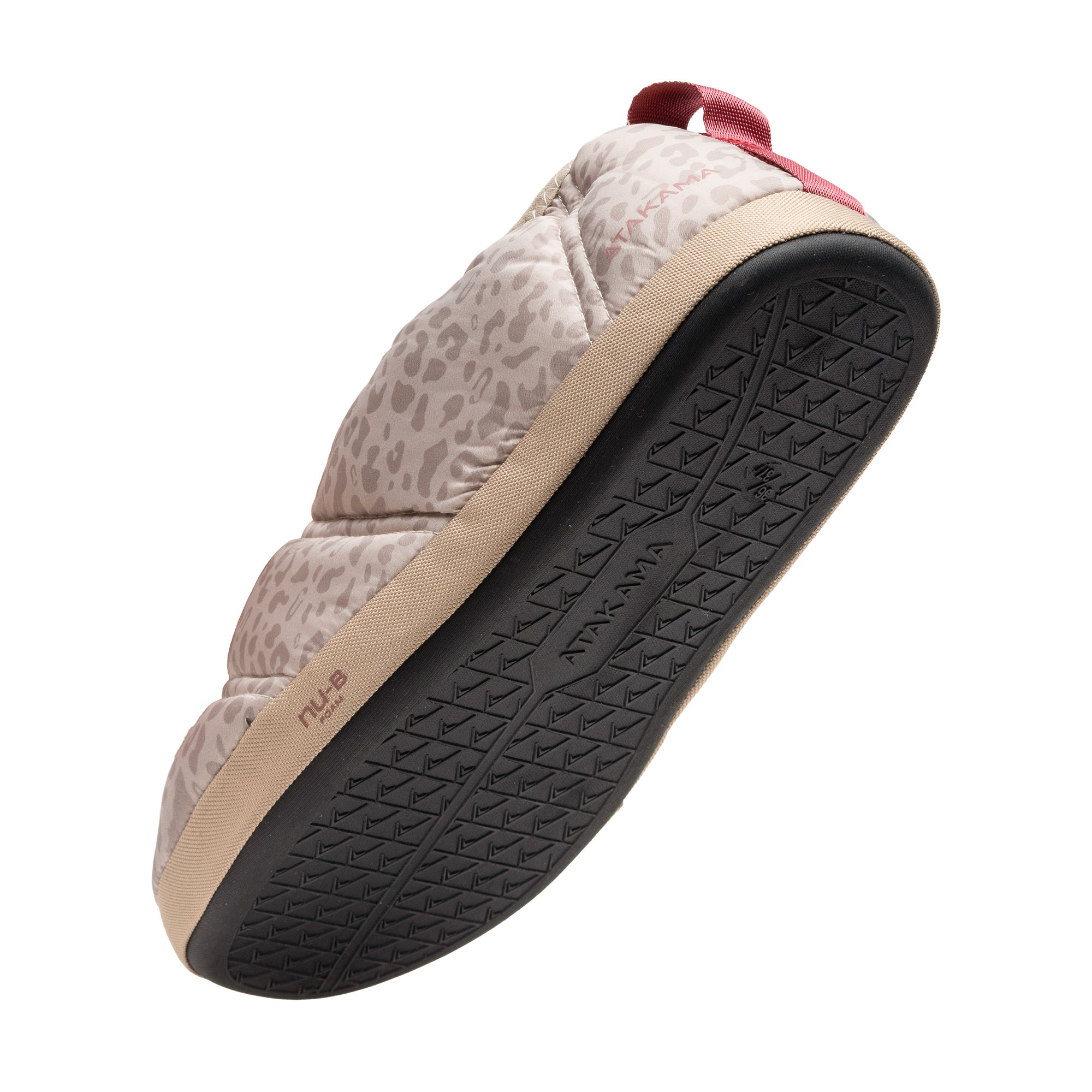 Pantuflas térmicas Futaleufú Nu-B Foam Animal Print Beige