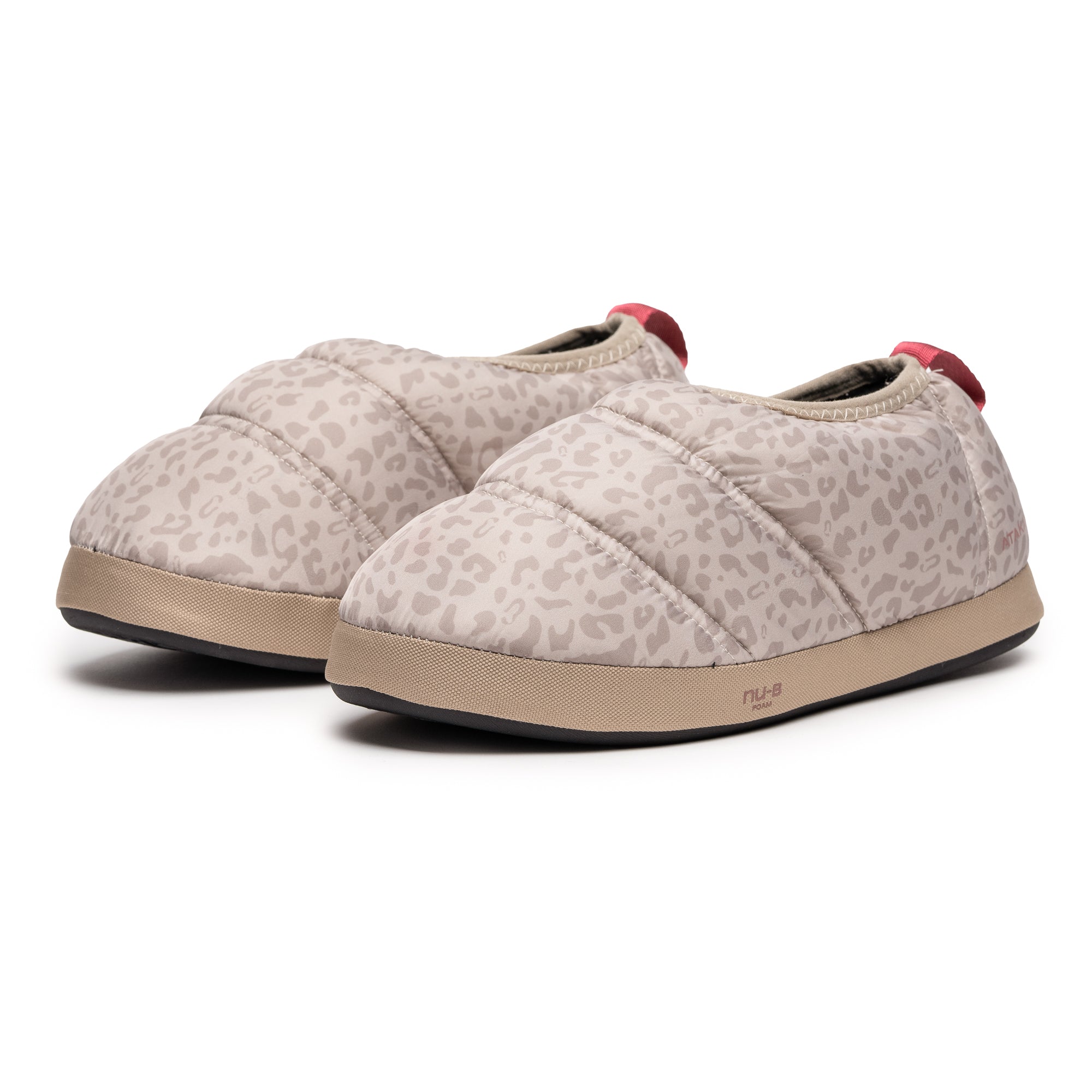 Pantuflas térmicas Futaleufú Nu-B Foam Animal Print Beige