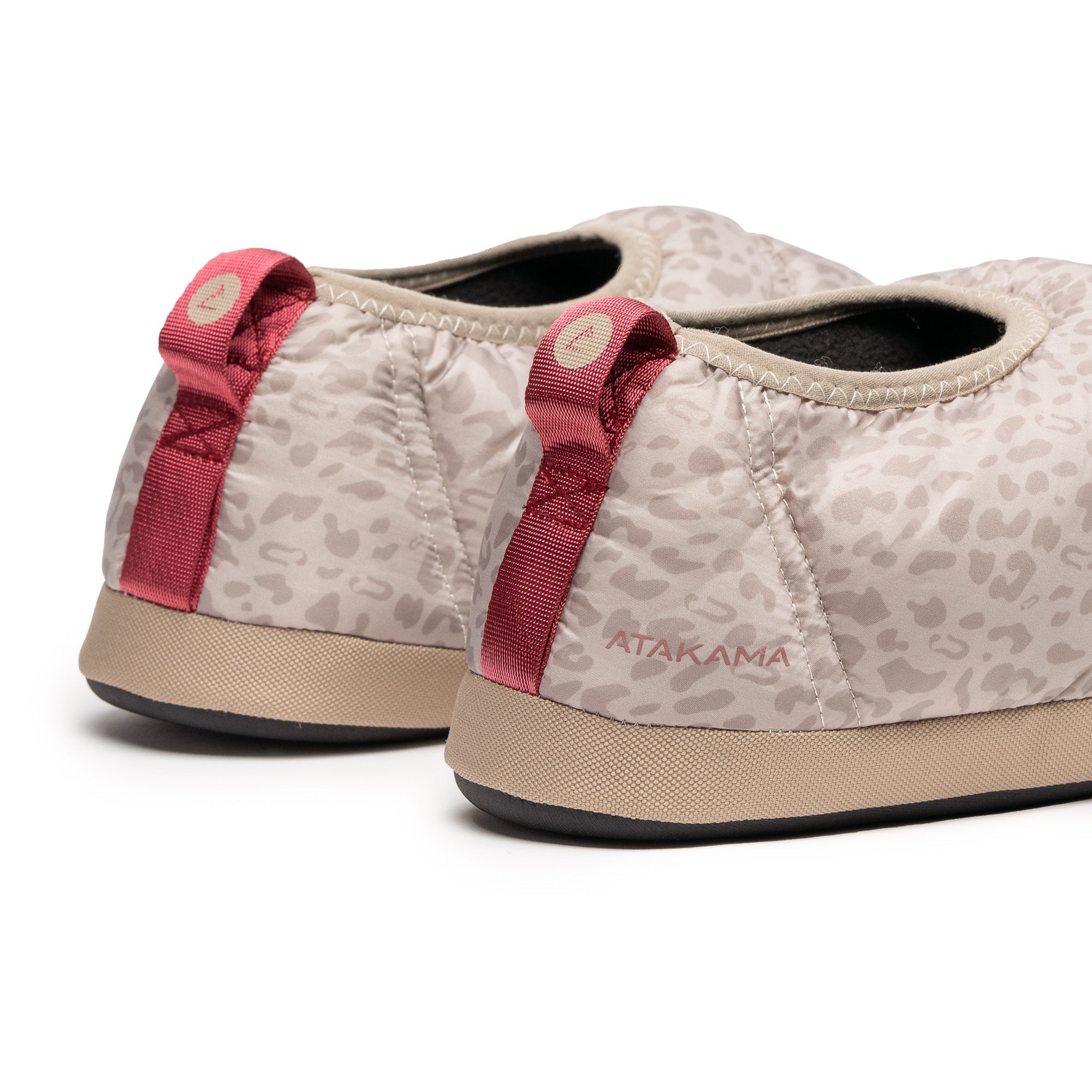 Pantuflas térmicas Futaleufú Nu-B Foam Animal Print Beige