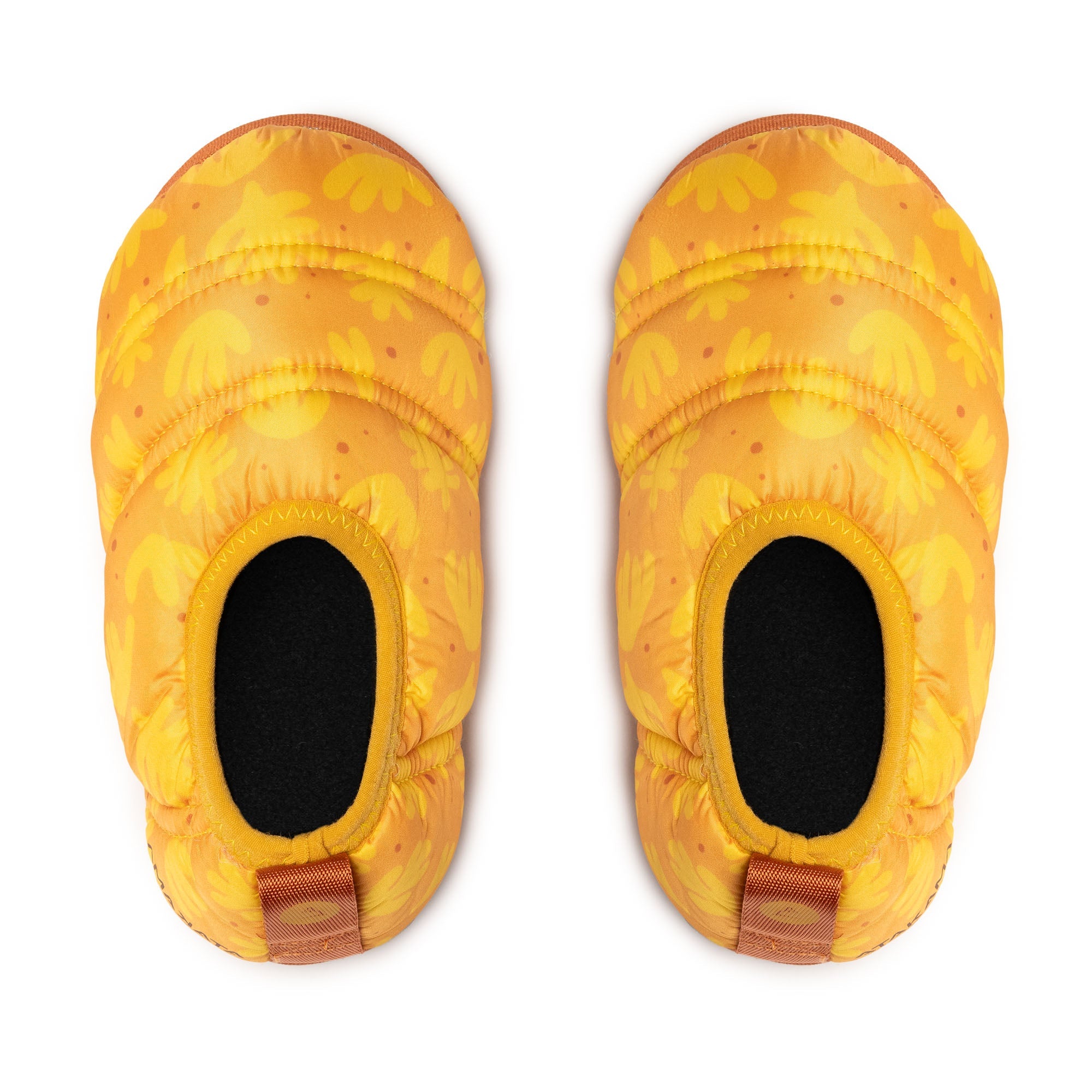 Pantuflas térmicas Futaleufú Kids Nu-B Foam Amarillo Print