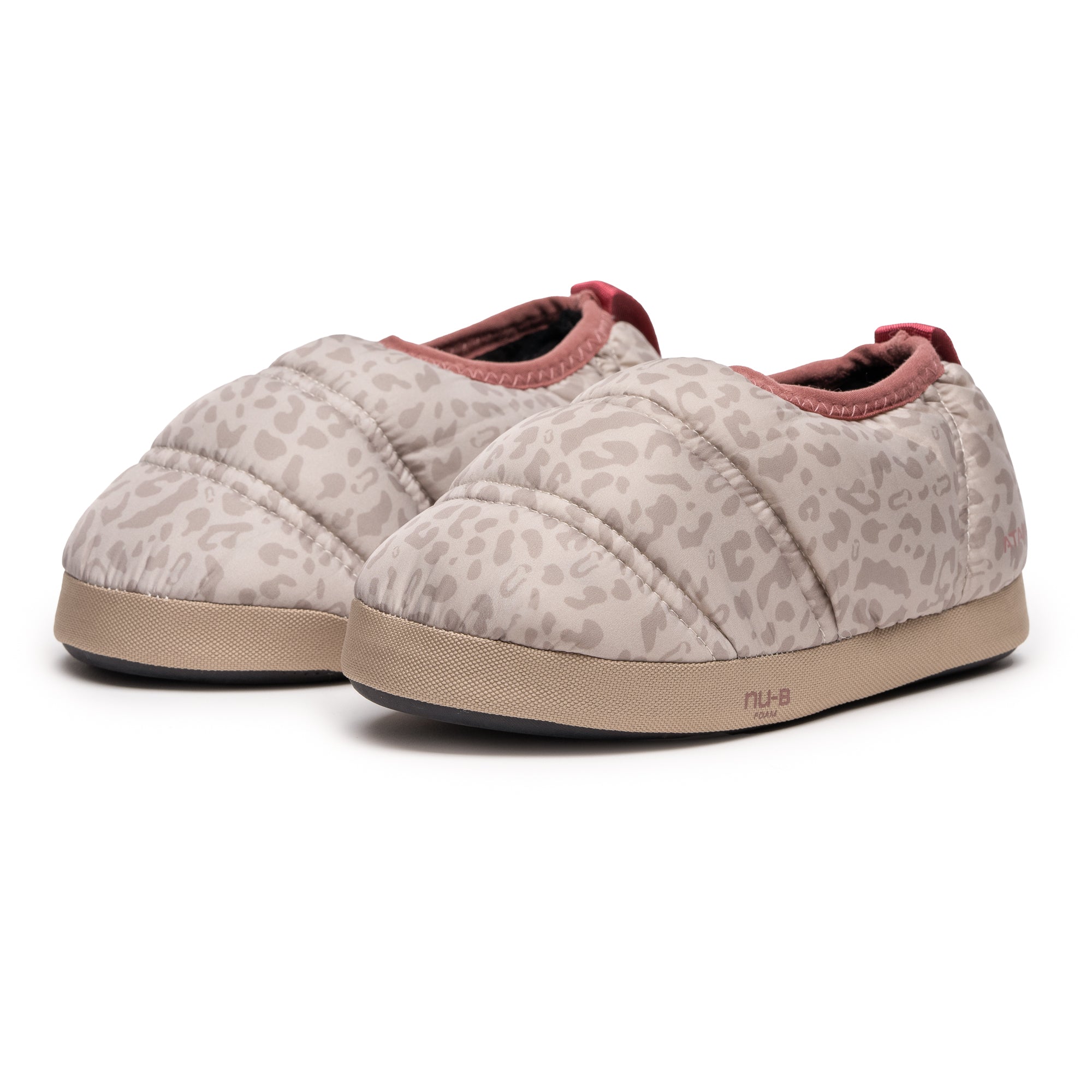 Pantuflas térmicas Futaleufú Kids Nu-B Foam Beige Animal Print