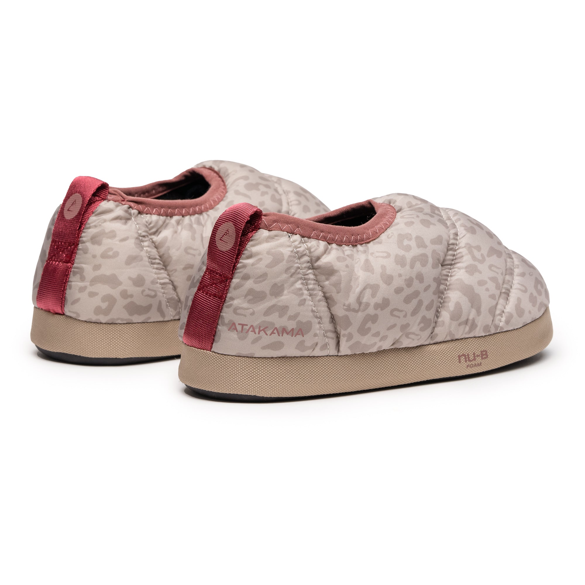 Pantuflas térmicas Futaleufú Kids Nu-B Foam Beige Animal Print