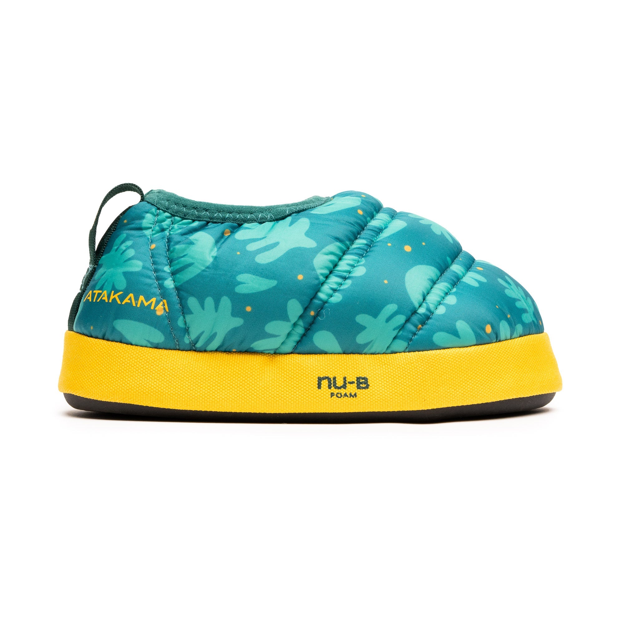 Pantuflas térmicas Futaleufú Kids Nu-B Foam Turquesa Print