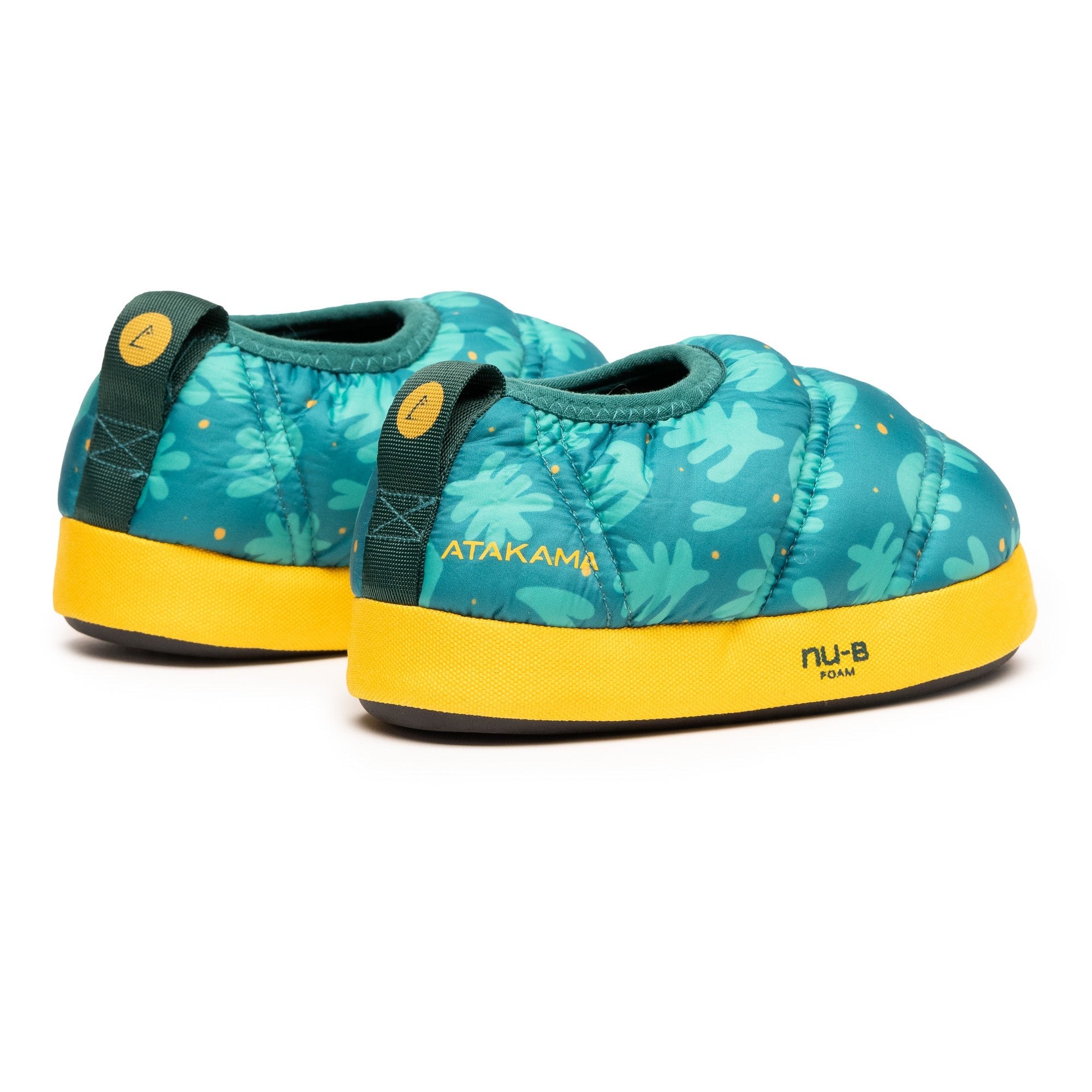 Pantuflas térmicas Futaleufú Kids Nu-B Foam Turquesa Print
