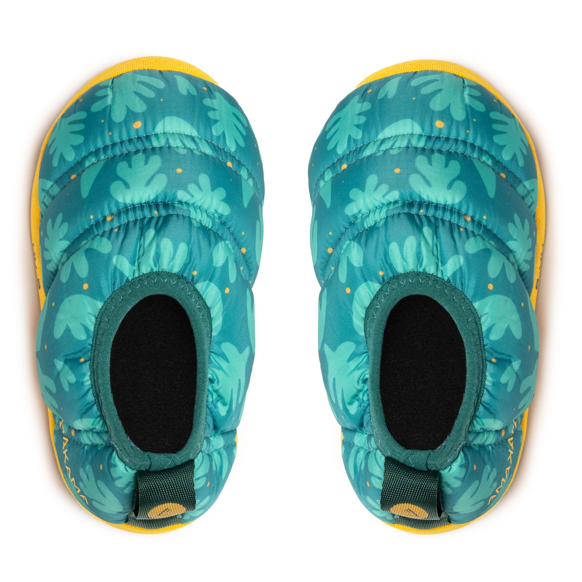 Pantuflas térmicas Futaleufú Kids Nu-B Foam Turquesa Print