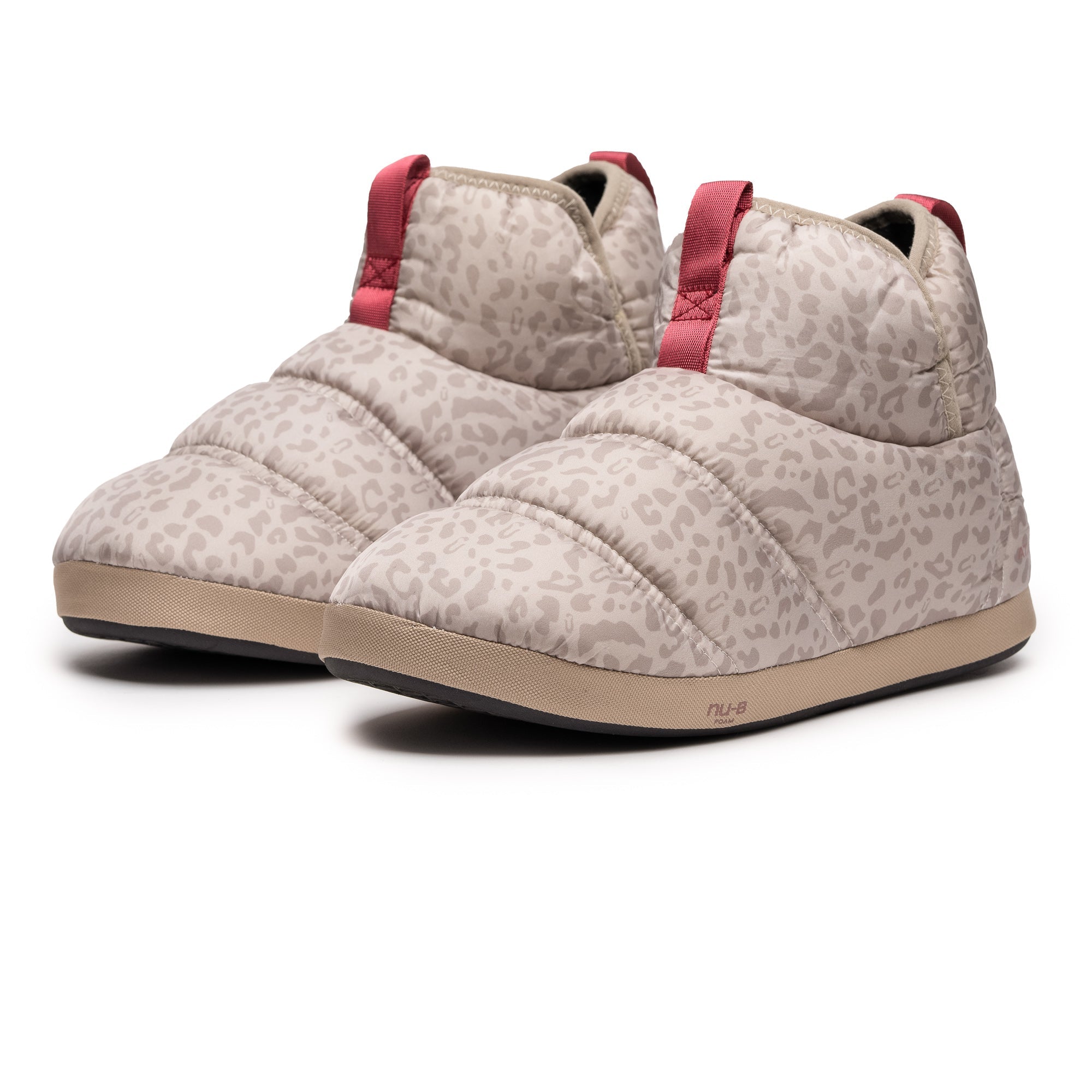 Pantuflas térmicas Navarino Nu-B Foam Beige Animal Print