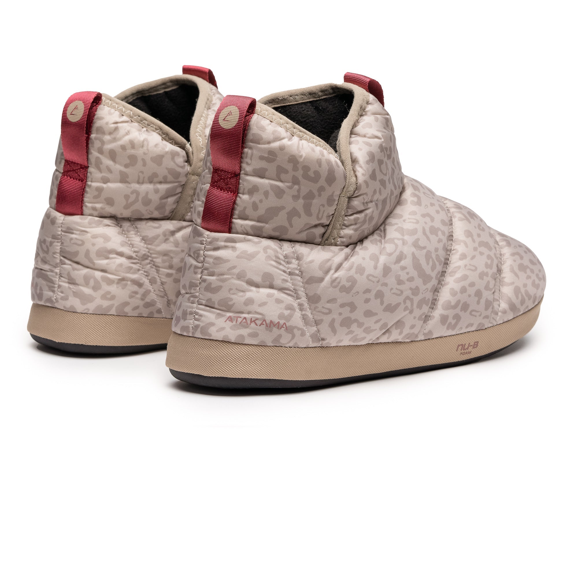 Pantuflas térmicas Navarino Nu-B Foam Beige Animal Print