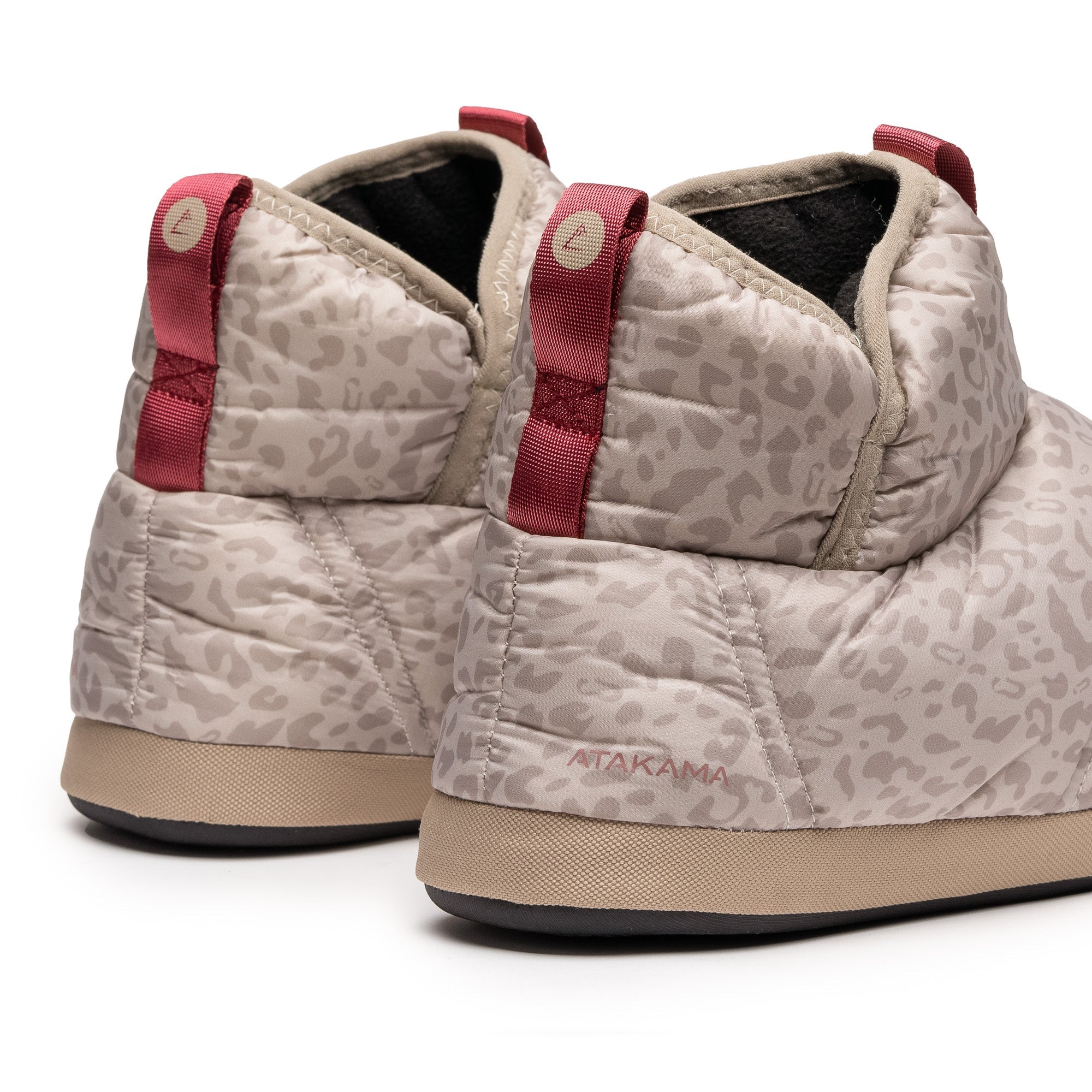 Pantuflas térmicas Navarino Nu-B Foam Beige Animal Print