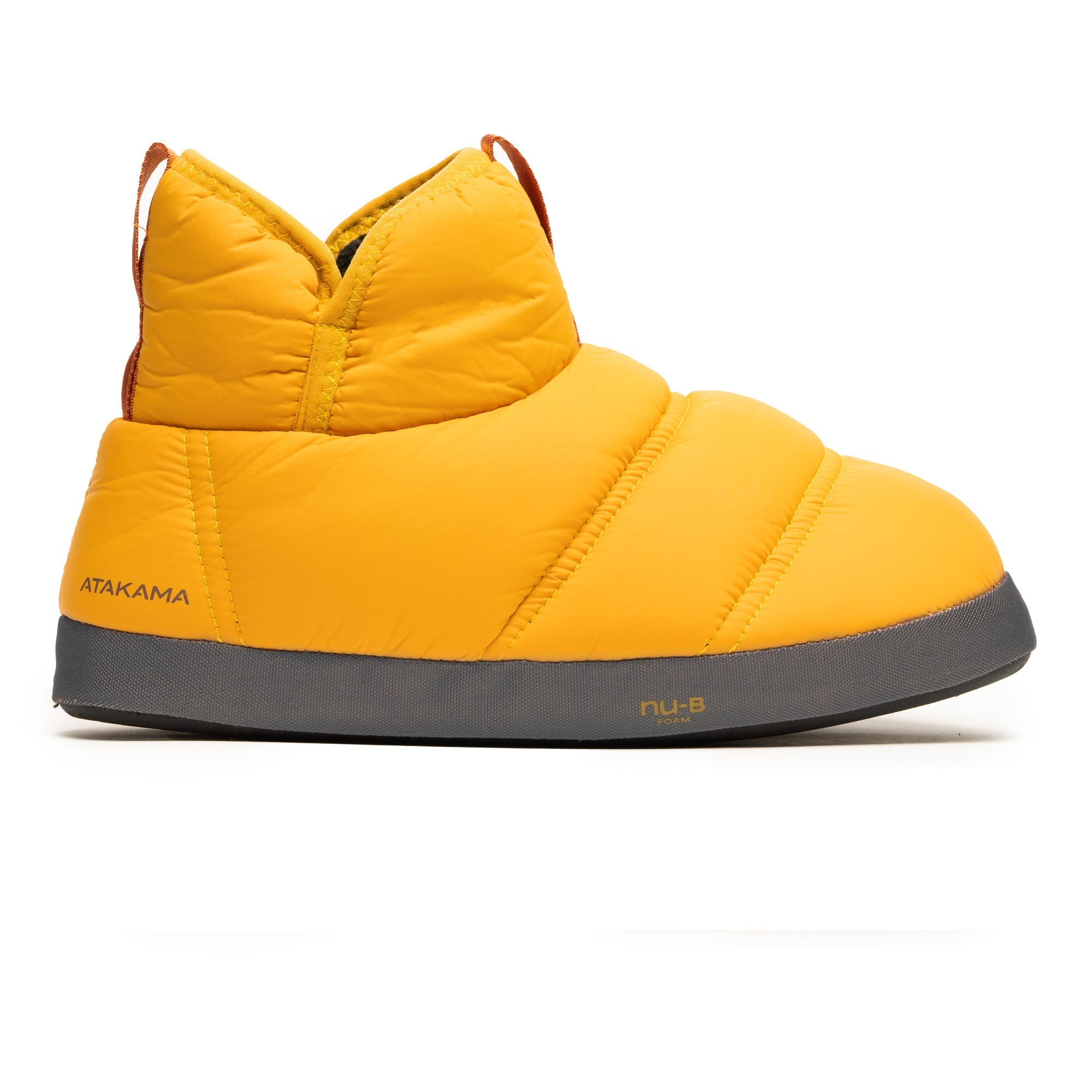 Pantuflas térmicas Navarino Nu-B Foam Amarilla Mostaza