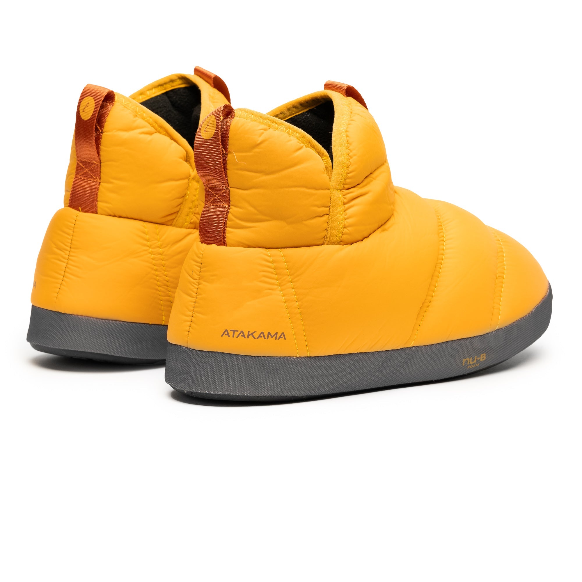 Pantuflas térmicas Navarino Nu-B Foam Amarilla Mostaza