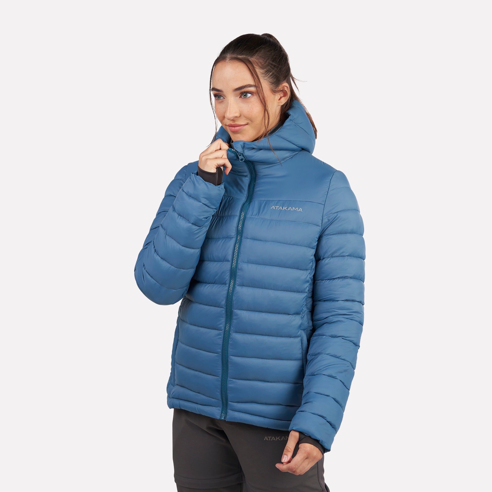 Chaqueta Parka térmica mujer hoodie Indómita Atakama Outdoor - Rideshop