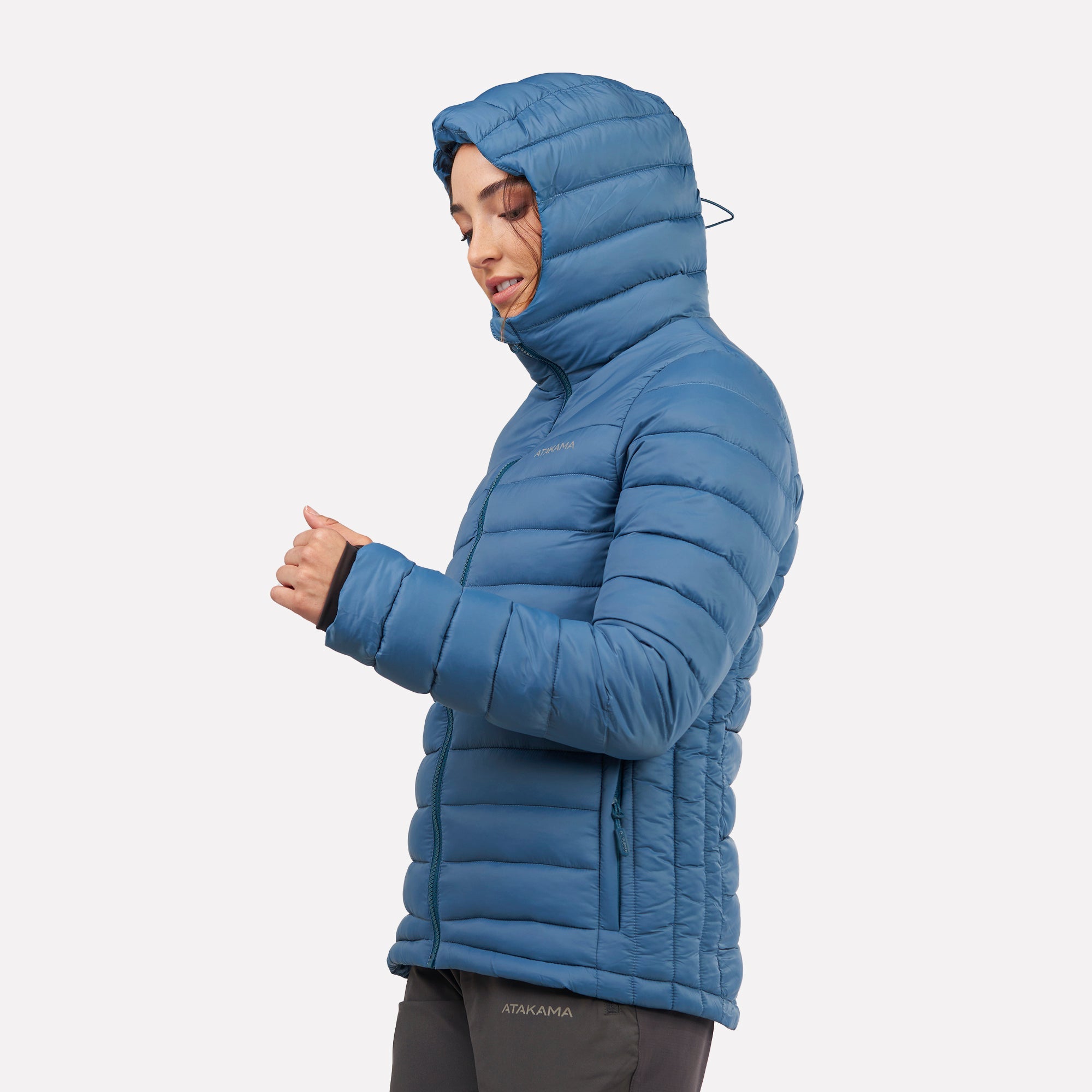 Chaqueta Parka térmica mujer hoodie Indómita Atakama Outdoor - Rideshop