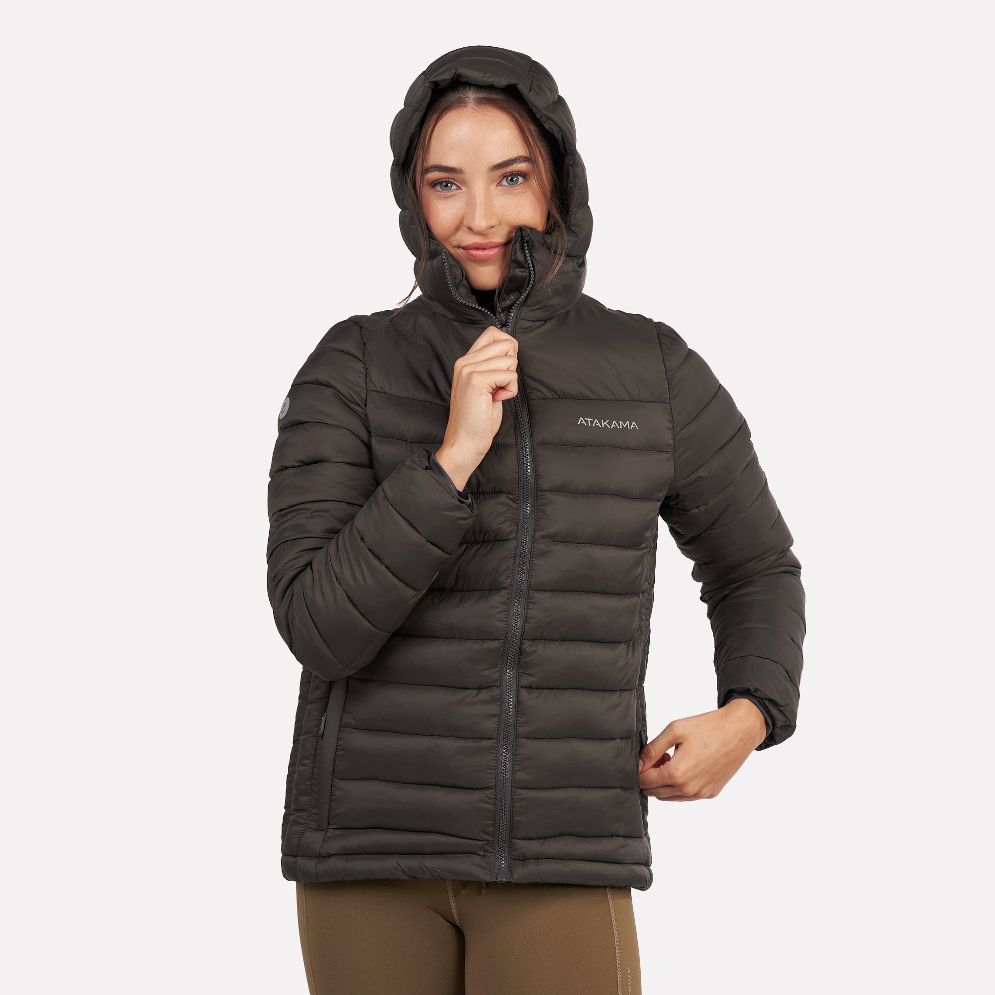 Chaqueta Parka térmica mujer hoodie Indómita Atakama Outdoor - Rideshop