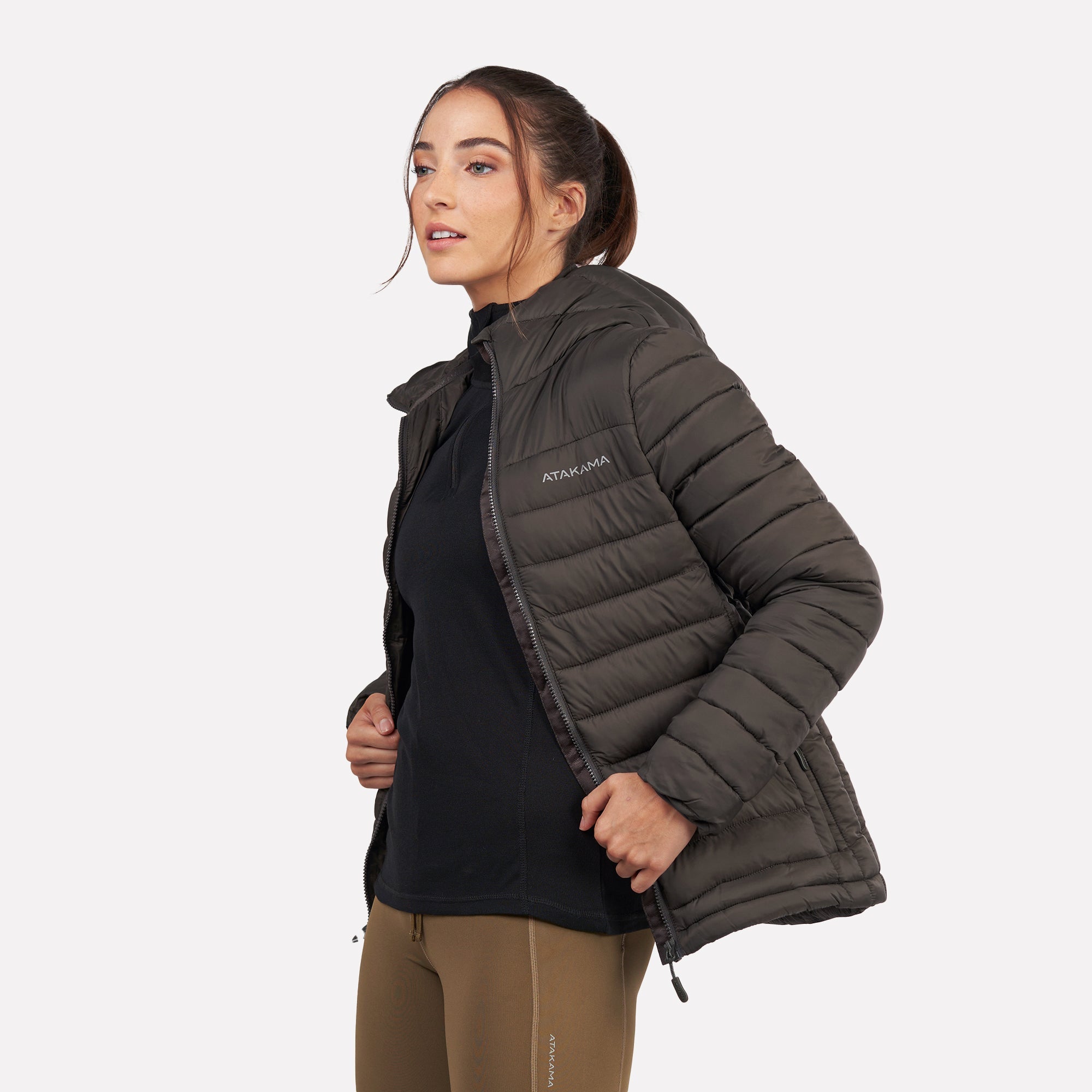 Chaqueta Parka térmica mujer hoodie Indómita Atakama Outdoor - Rideshop