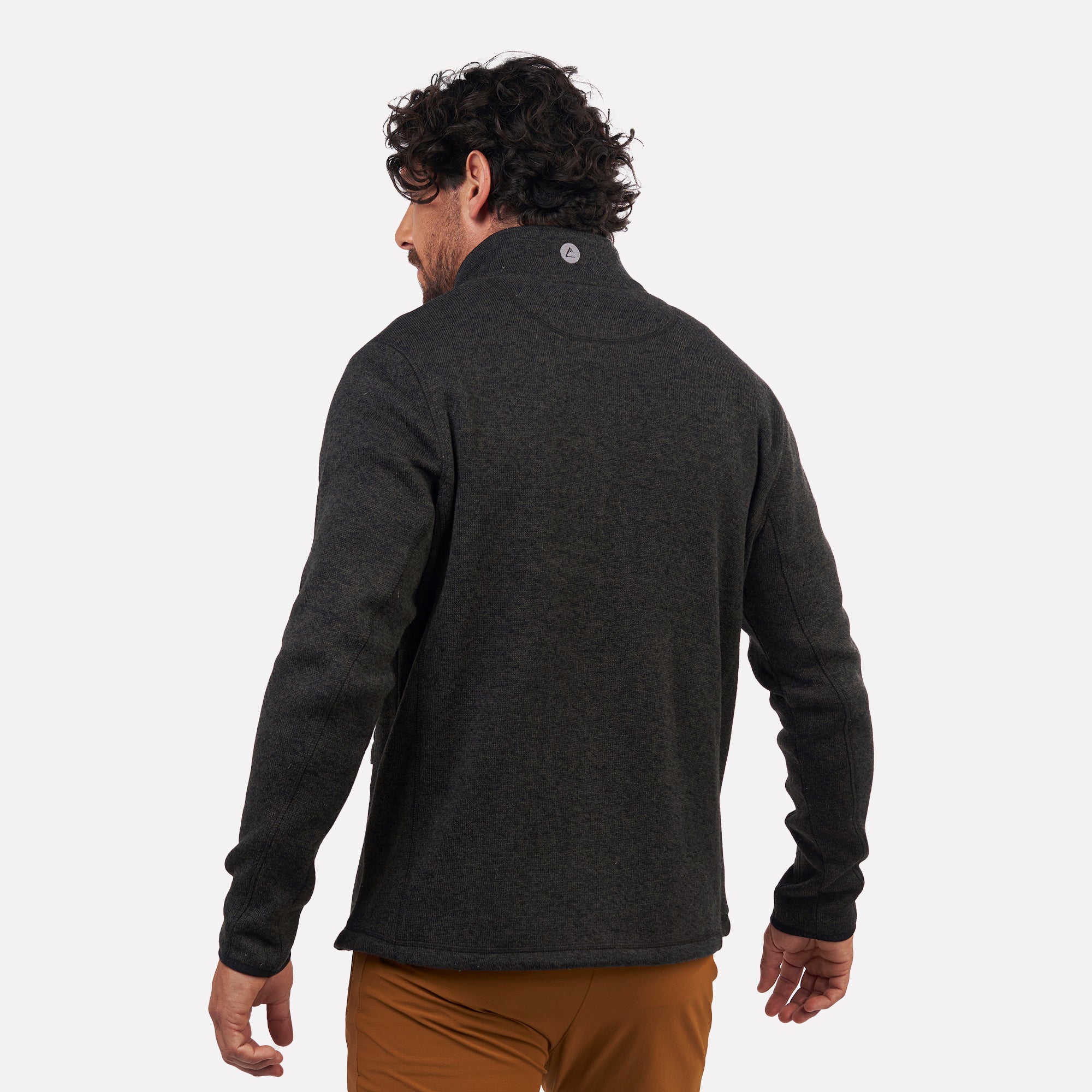 Polar tejido Full-Zip Hombre Tundra jaspeado Atakama Outdoor - Rideshop