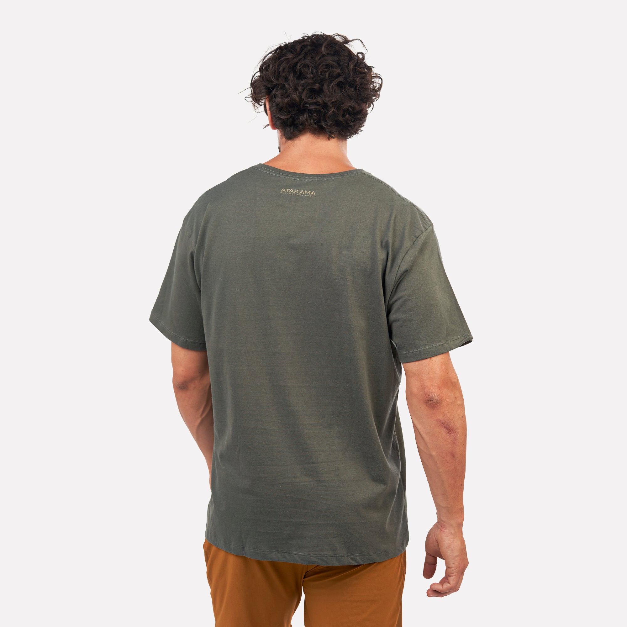 Polera Cuernos del Paine manga corta hombre Atakama Outdoor - Rideshop