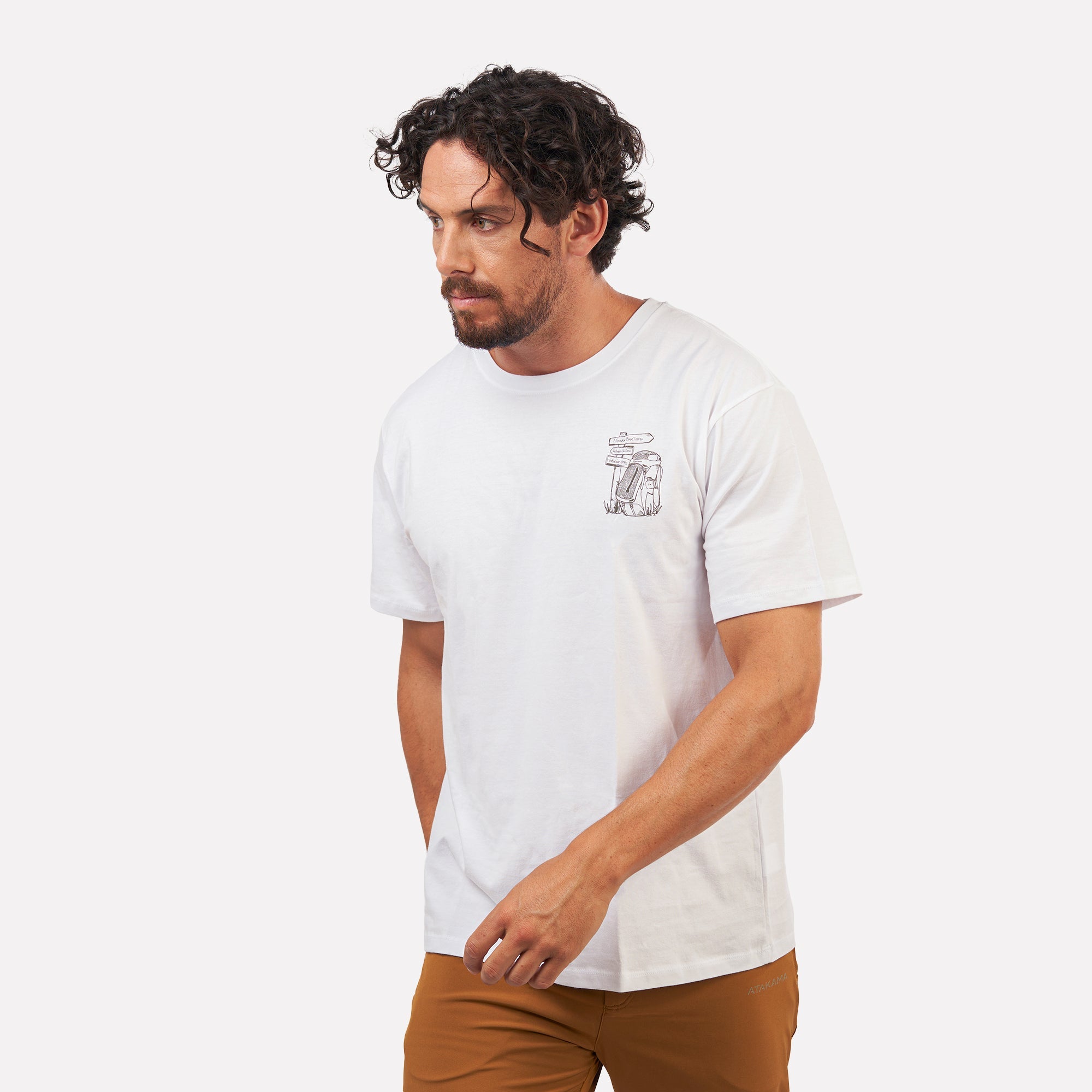 Polera Mochilera manga corta hombre Atakama Outdoor - Rideshop