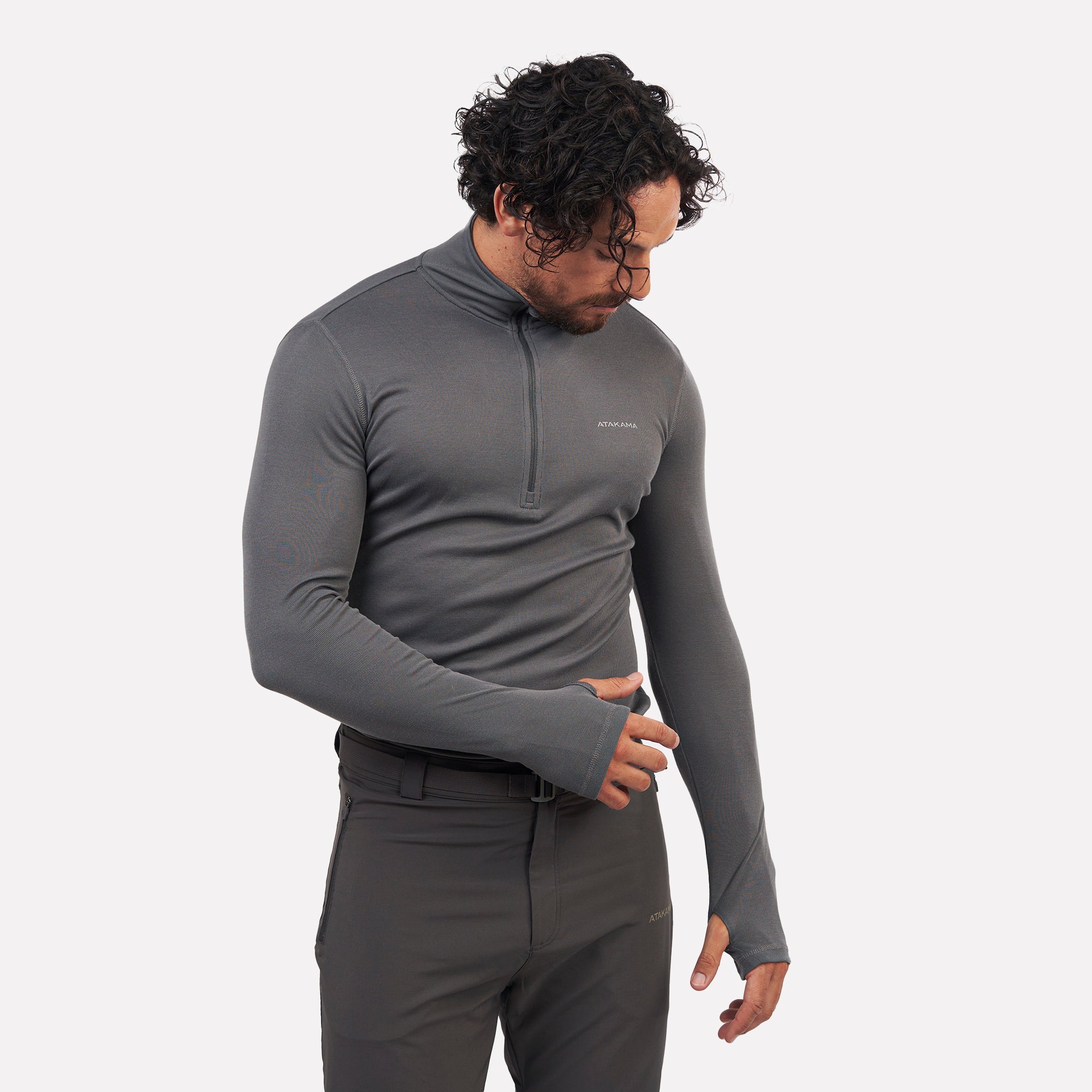 Primera capa térmica VentoFit hombre Gris