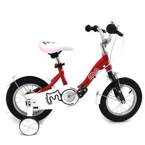 Royal Baby Bicicleta Chipmunk Niña 12 Roja - Rideshop