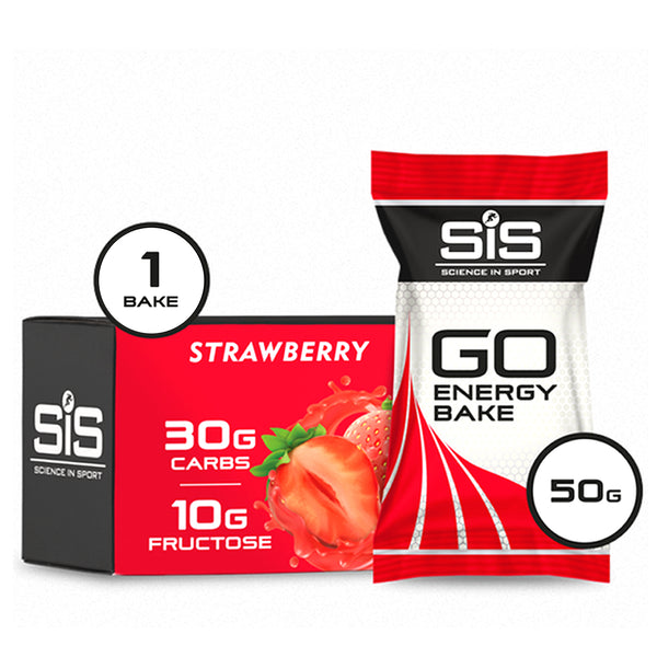 SIS Bake Go Energy Frutilla 50g