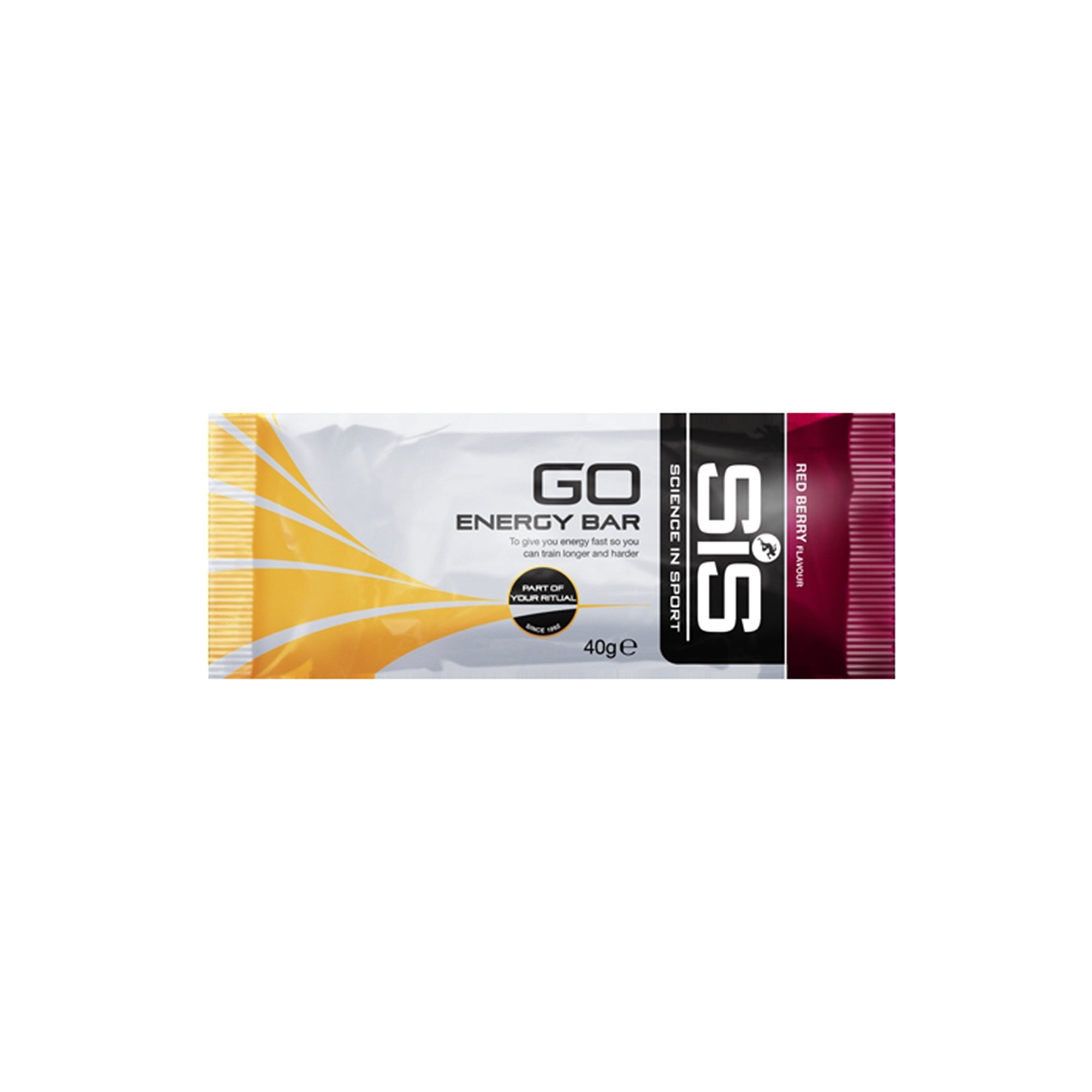 SIS Barra Mini GO Energy Frutos Rojos 40g - Rideshop